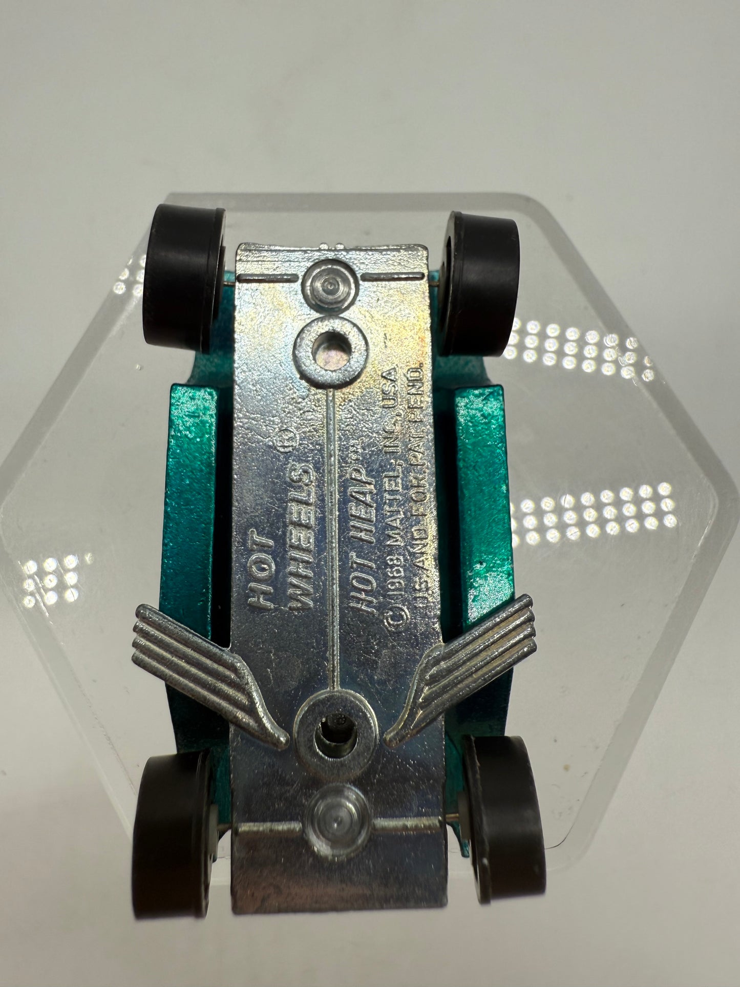 Hot Wheels Vintage 1968 Redline Hot Heap (Teal) Mattel