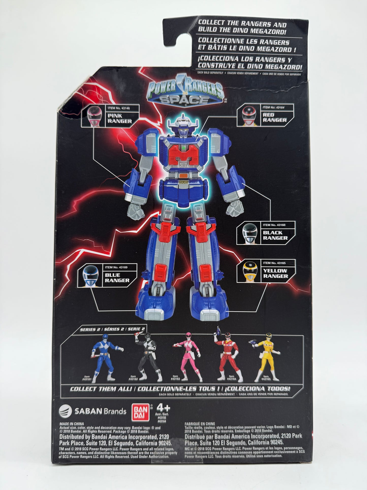 Saban's Power Rangers Space Red Ranger 2018 Bandai