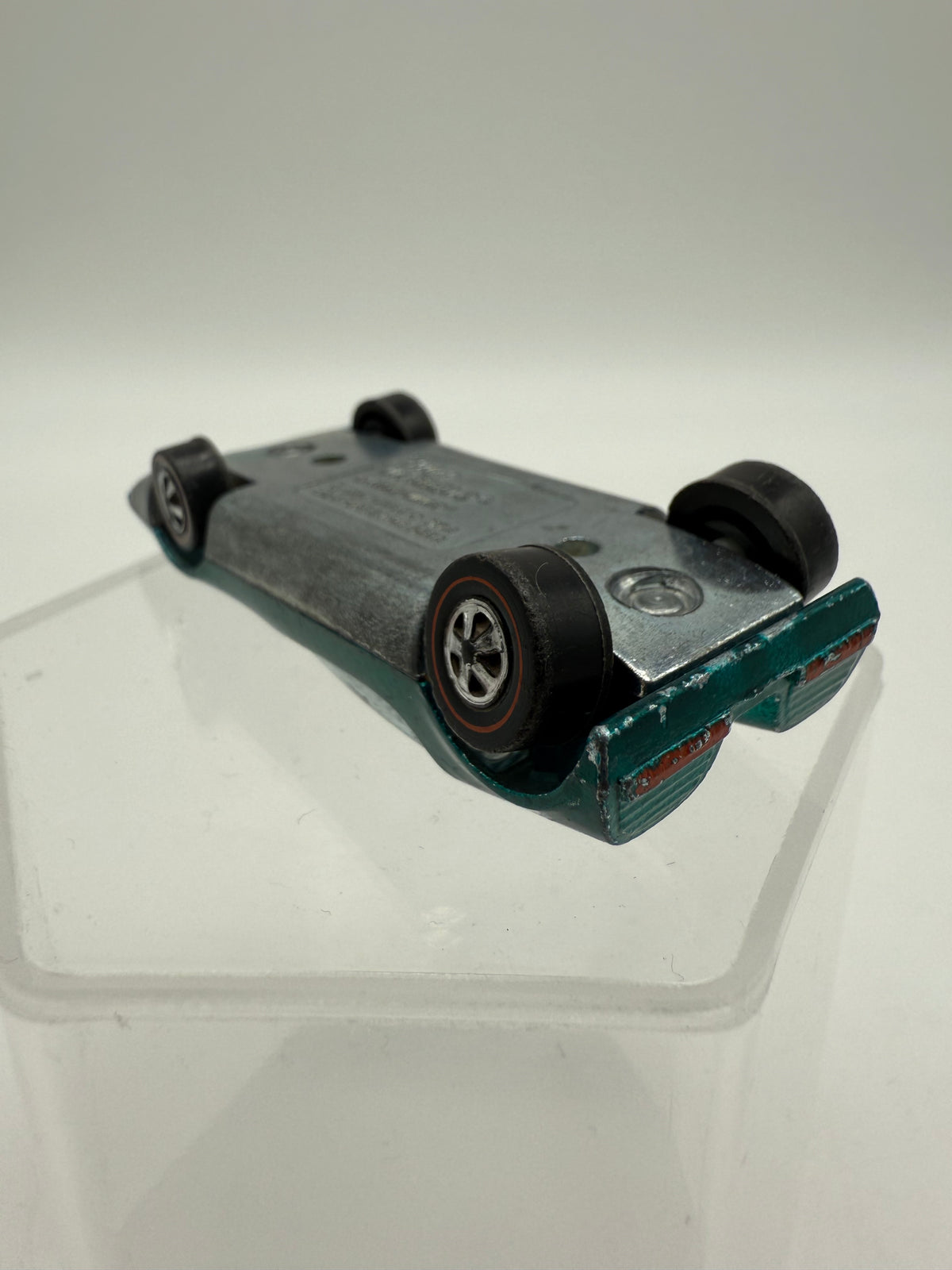 Hot Wheels Vintage 1969 Redline Splittin Image Aqua Green Mattel, photo 14 of 14