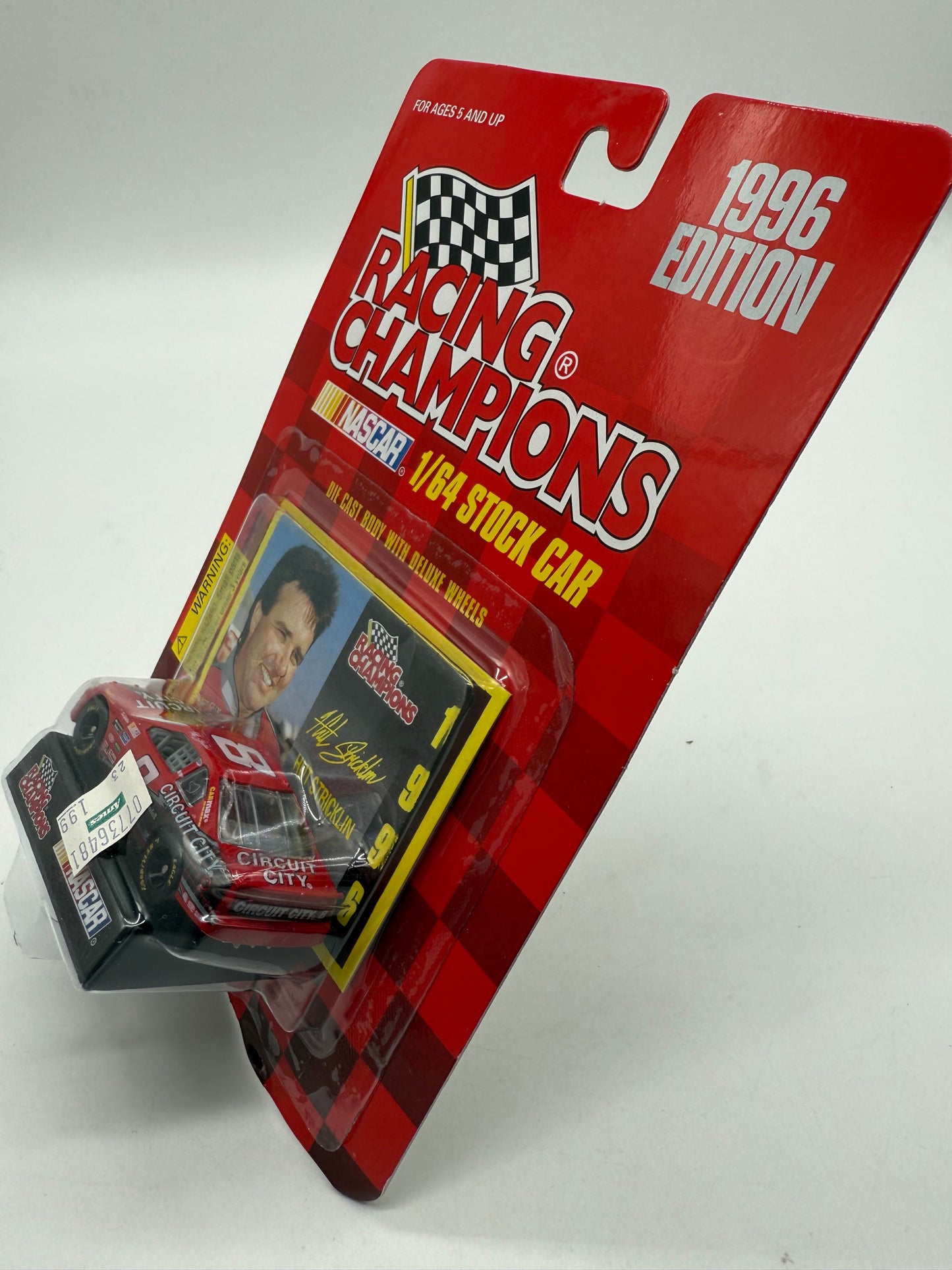NASCAR Racing Champions Hut Stricklin 1996 Glen Ellyn