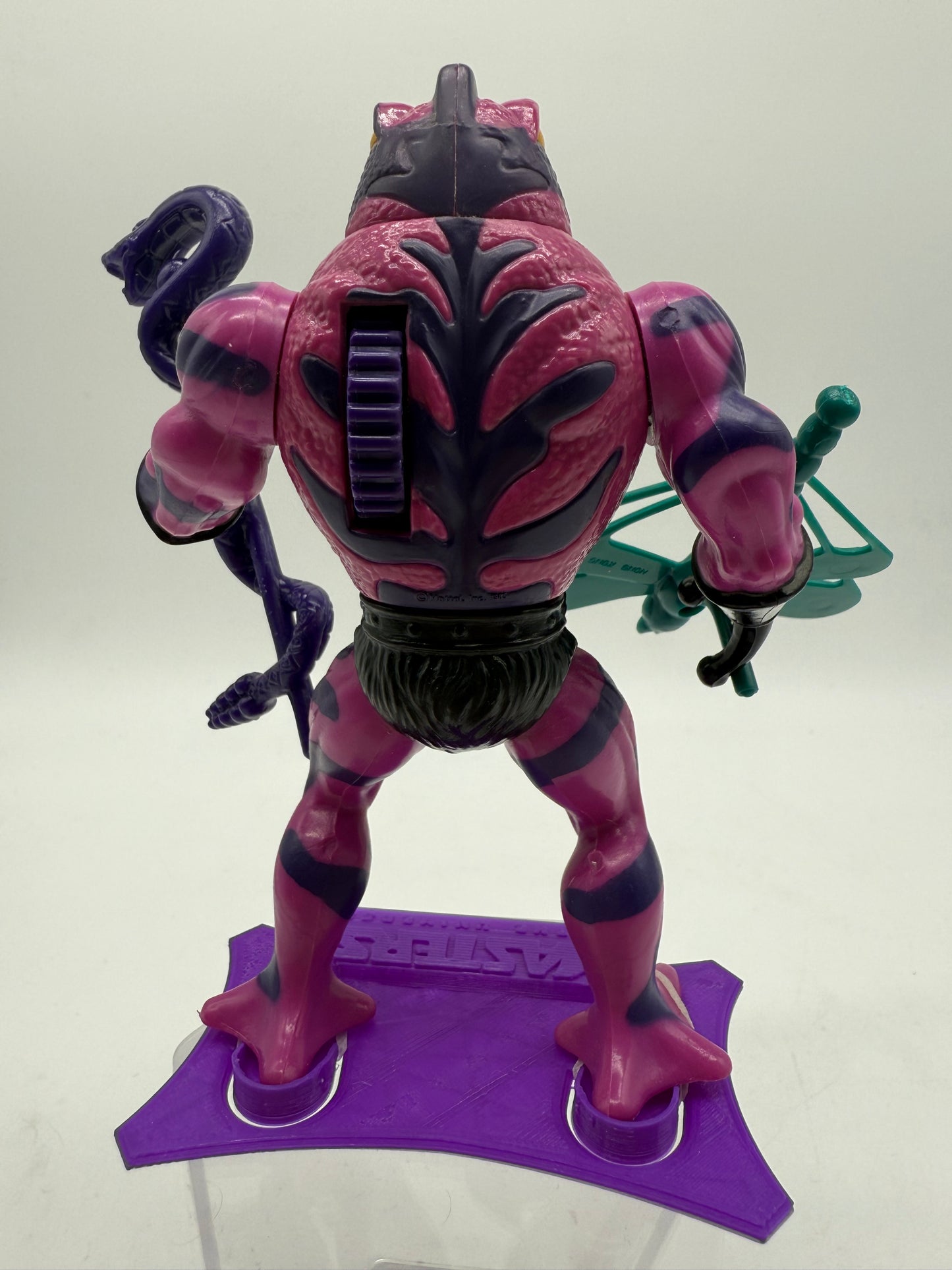 Masters of The Universe Tung Lashor (Pained Back Variant) 1985 Mattel