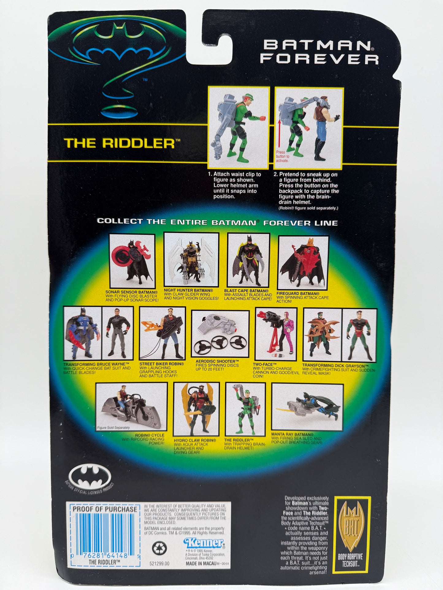 Kenner 1995 Batman Forever The Riddler