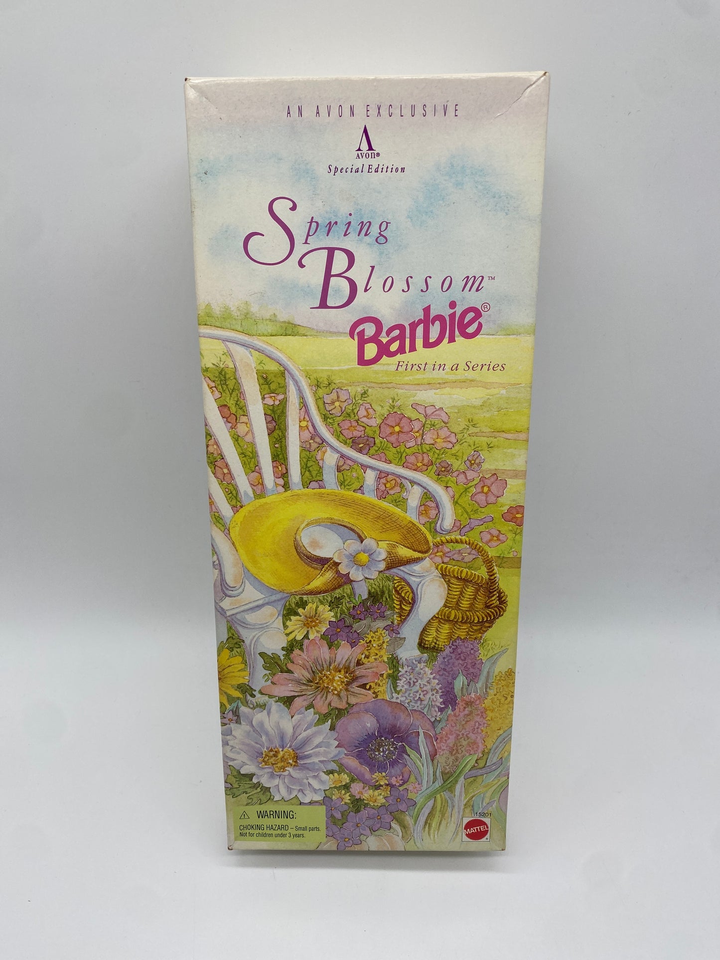 Mattel Barbie Doll 1995 An Avon Exclusive Special Edition Spring Blossom Barbie