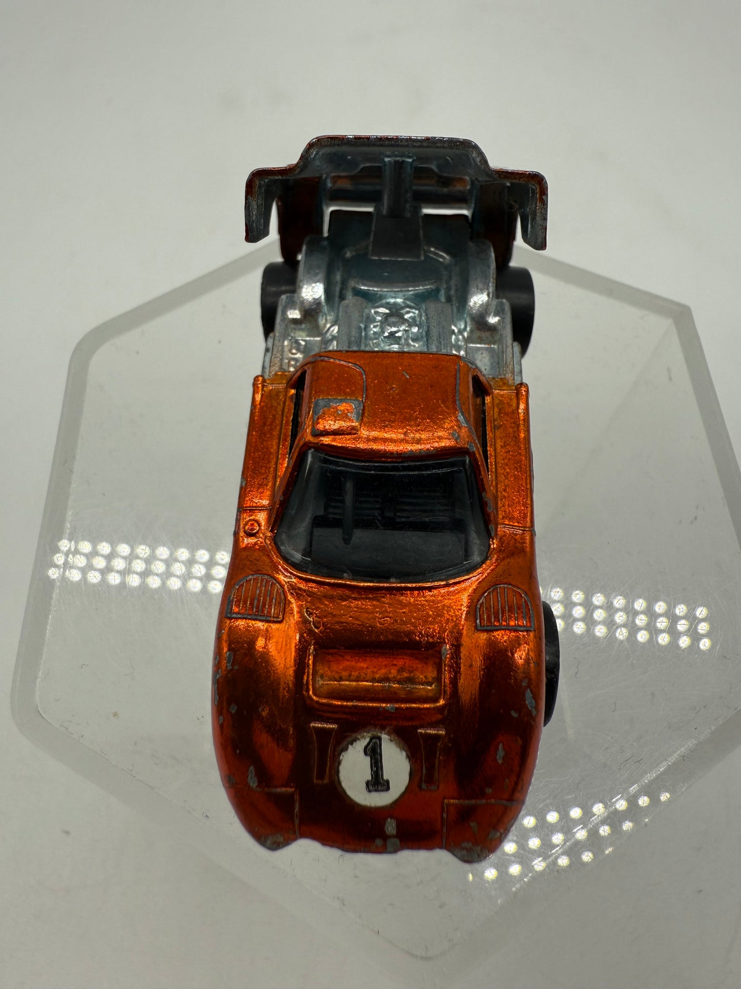 Hot Wheels Vintage Sweet 16 Redline Ford J-Car (Orange) 1967 Mattel