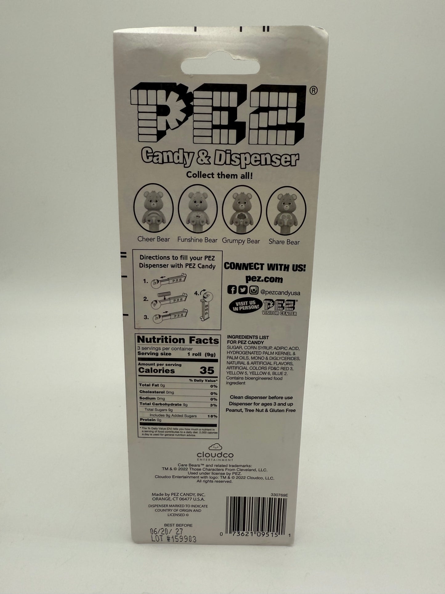 Pez Care Bear 2022 Cloudco