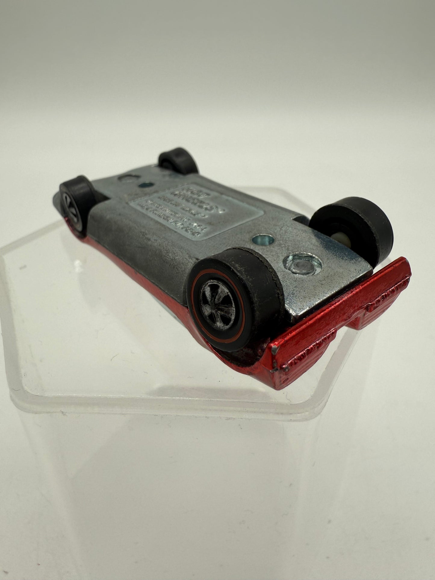 Hot Wheels Vintage 1968 Redline Splittin' Image Red Car Loose
