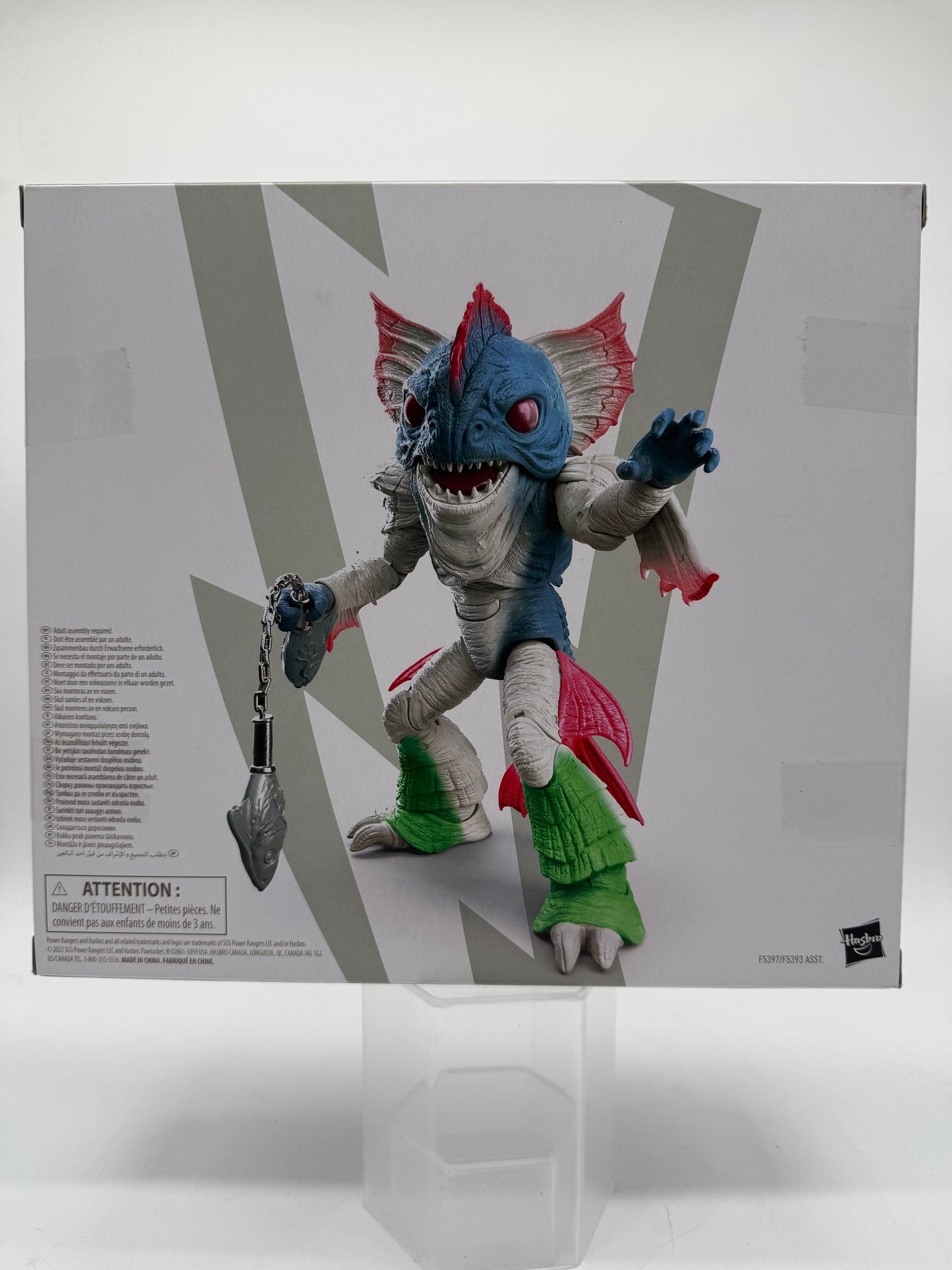 Power Rangers Lightning Mighty Morphin Pirantishead 2022 Hasbro