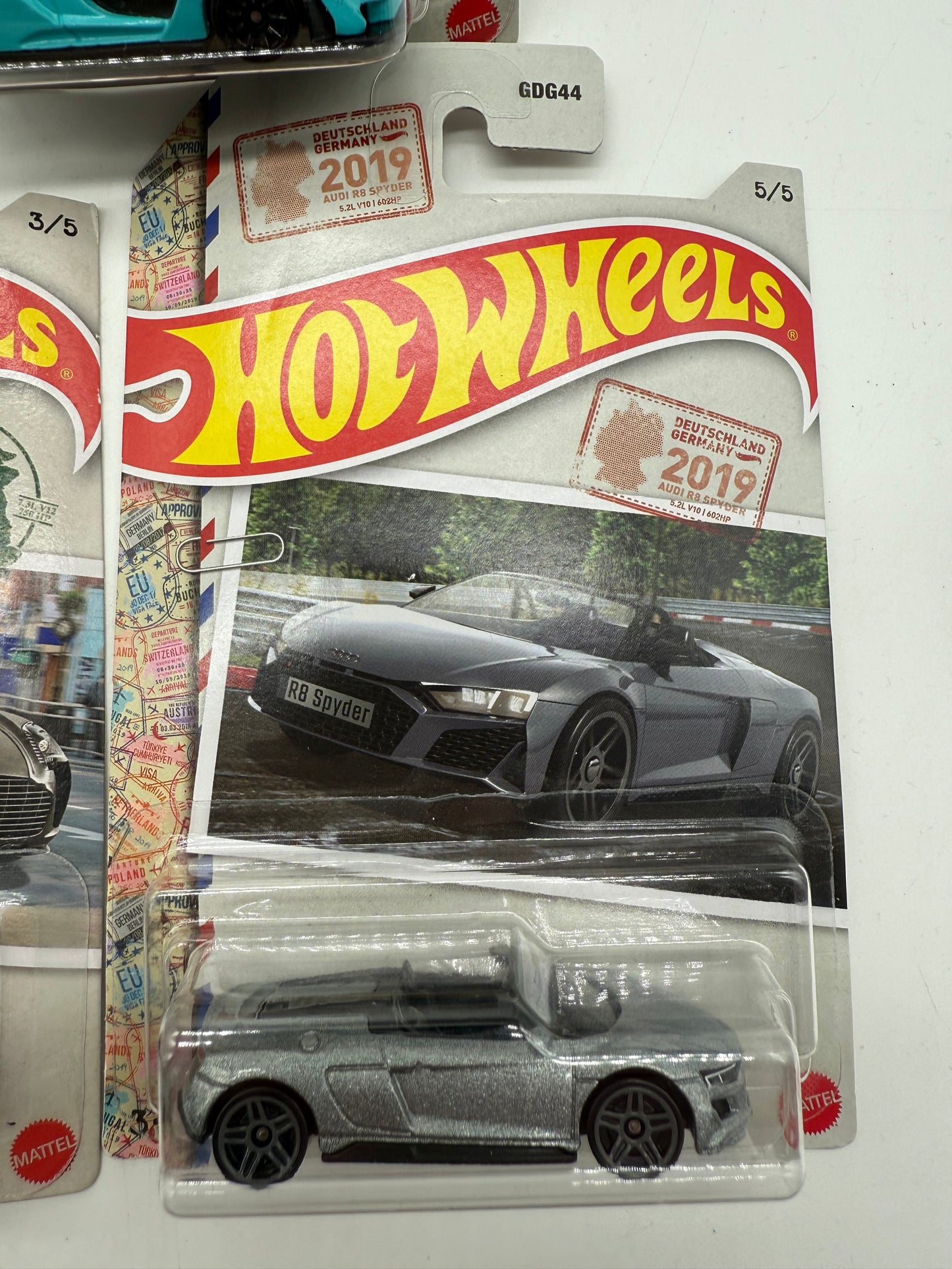 Hot Wheels World Class Racers 5 Car Set 2021 Mattel