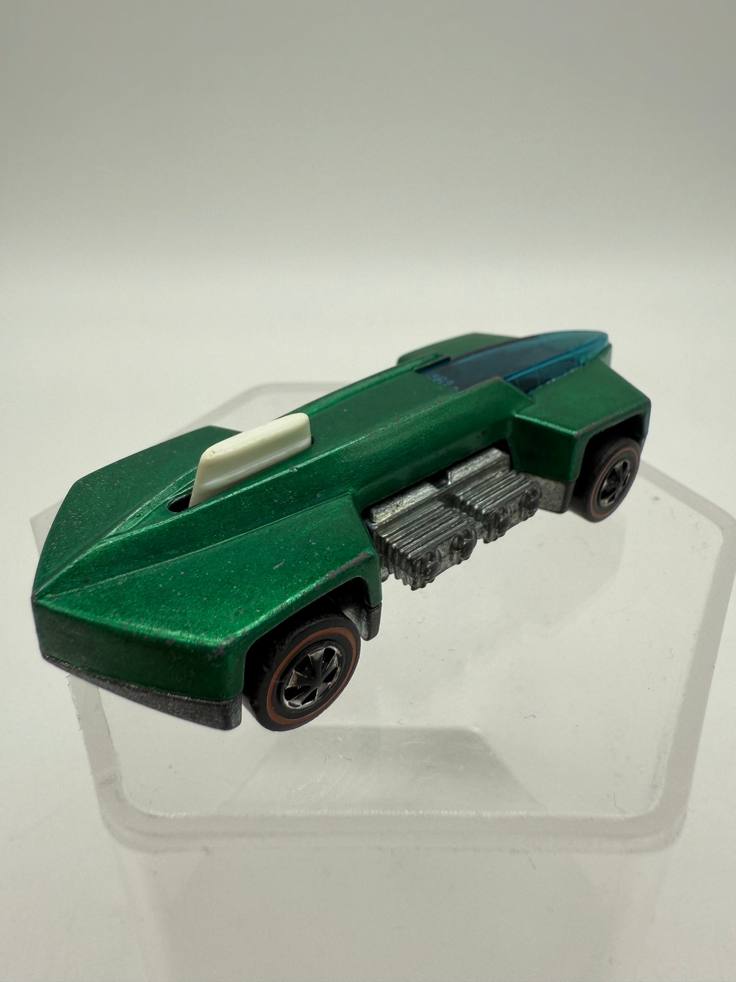 Hot Wheels Vintage 1970 Redline What-4 Spectralflame Green Mattel