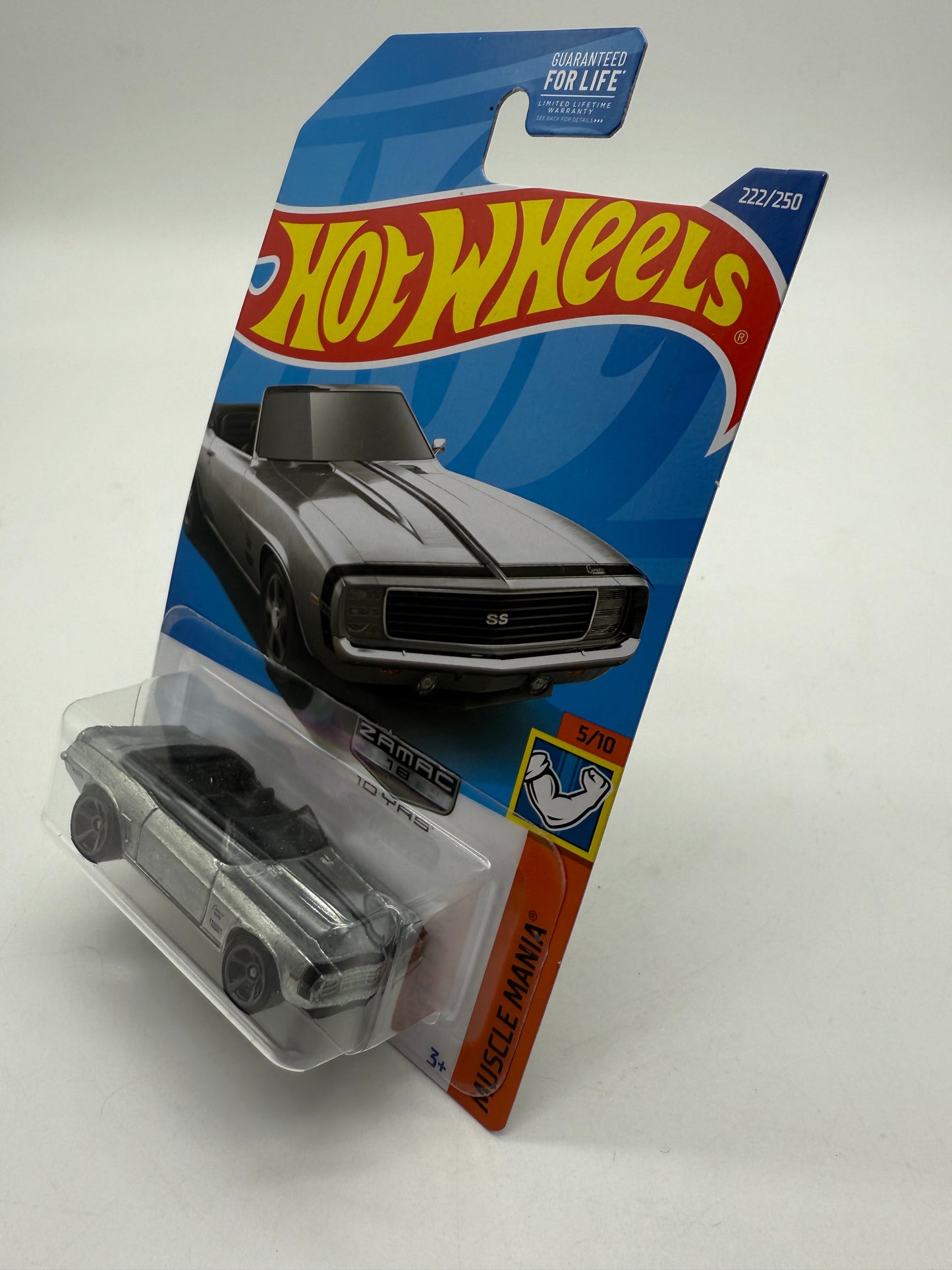 Hot Wheels ZAMAC '69 Camaro Convertible 2021 Mattel