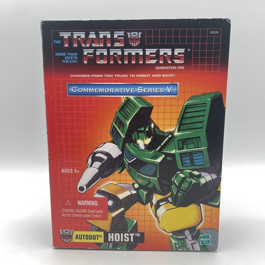 2003 Transformers G1 Reissue Commemorative Series V Autobot Hoist Figure