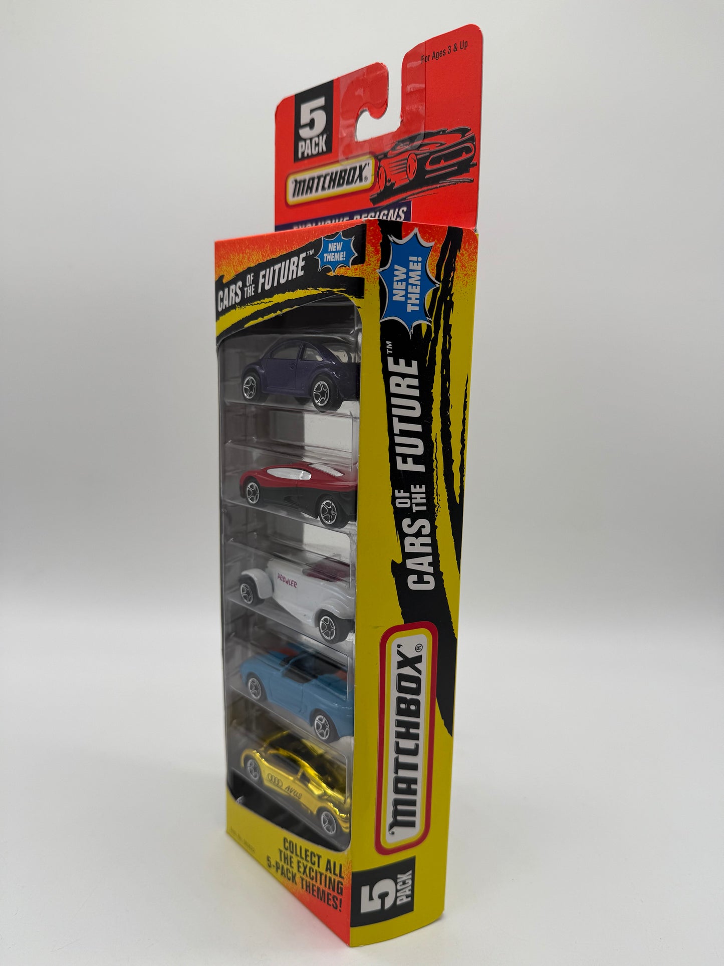 Matchbox 5 Pack Cars of The Future 1996 Matchbox Toys