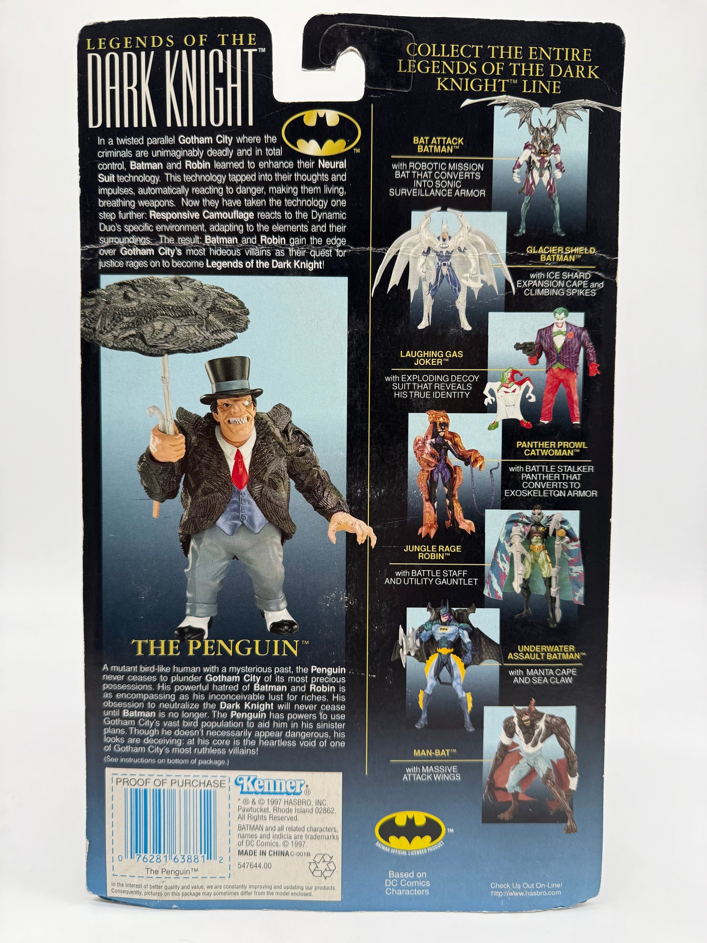 Hasbro 1997 Legends Of The Dark Knight Premium Collector Series The Penguin