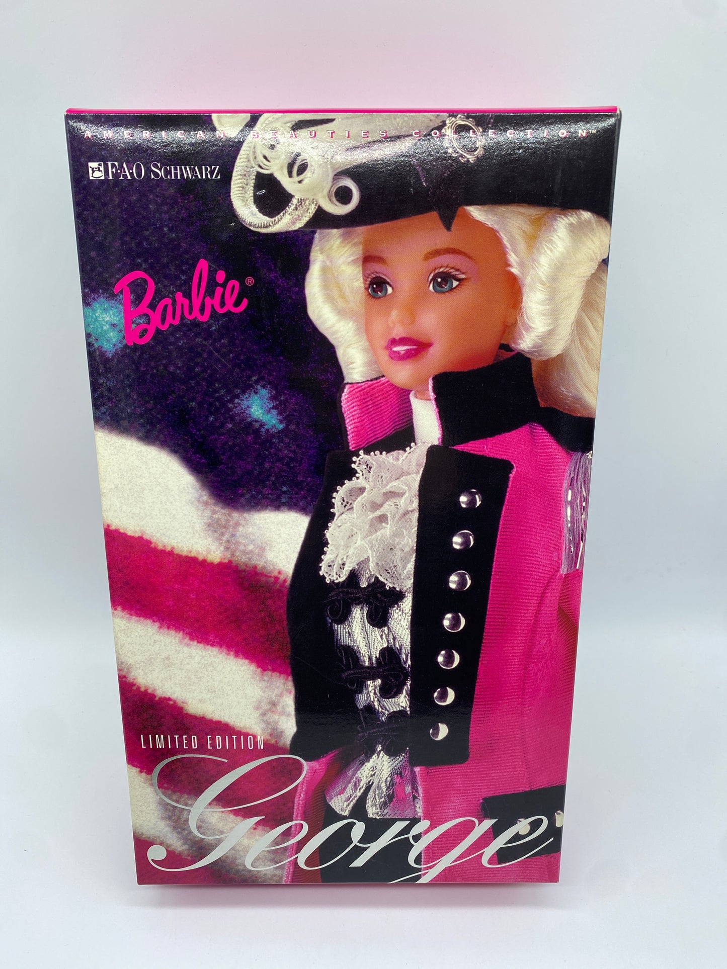 Mattel American Beauties Collection Limited Edition Barbie Doll 1996 George Washington Barbie