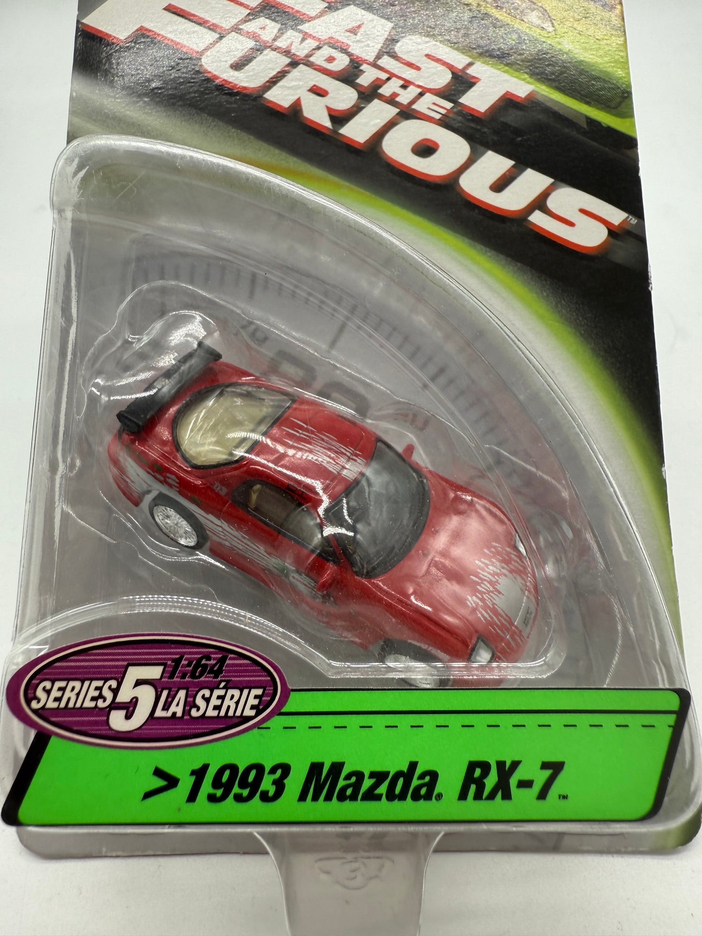 Racing Champions The Fast and The Furious 1993 Mazda. RX-7 2003 RC ERTL