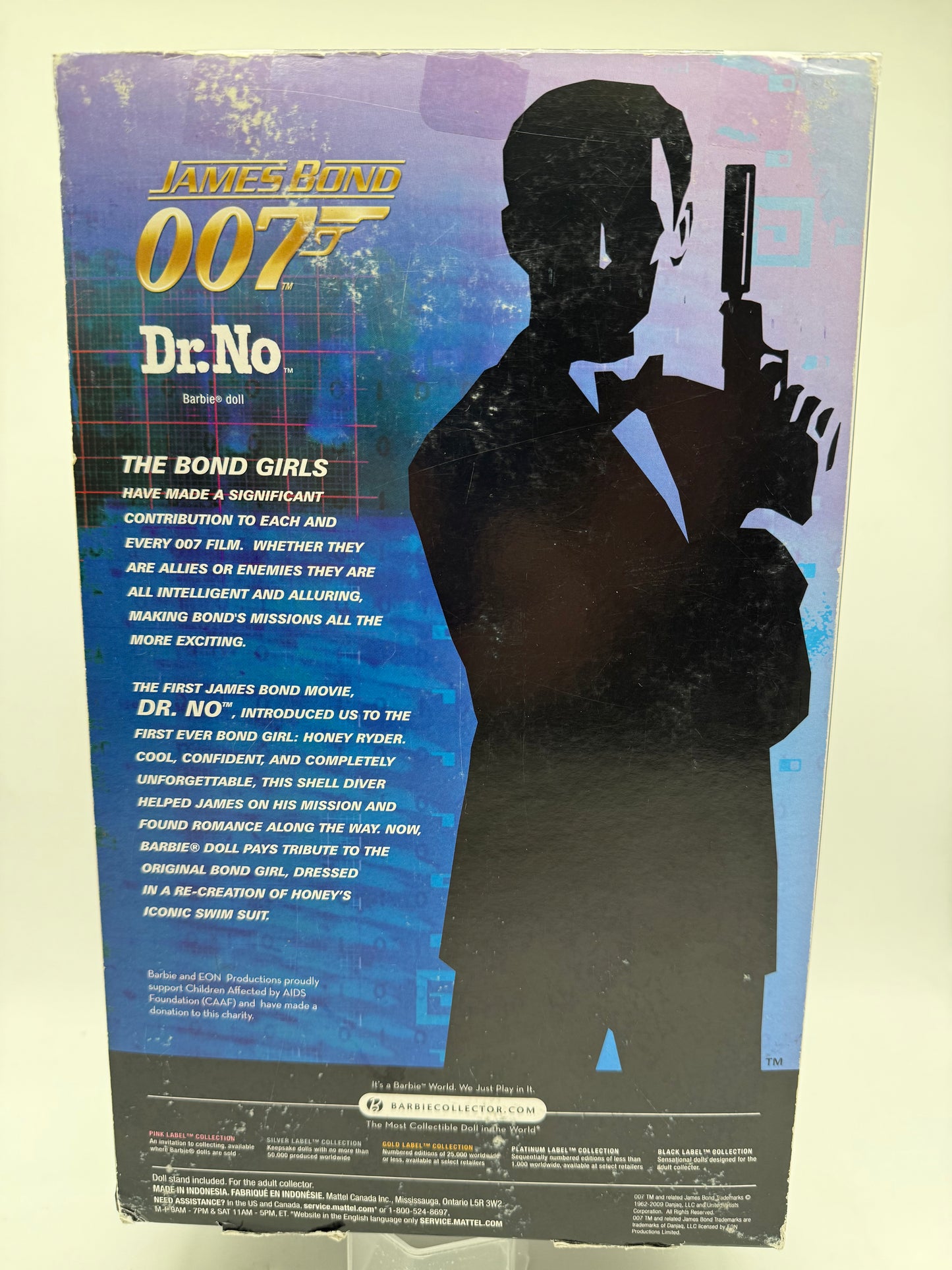 James Bond Honey Ryder Barbie 2009 Mattel