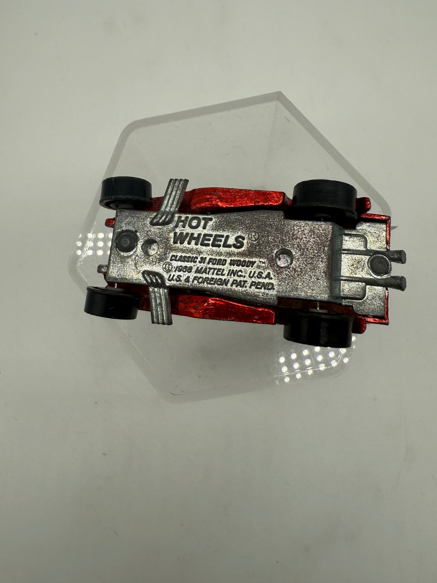 Hot Wheels Vintage Redline Classic 31 Ford Woody (Red) 1968 Mattel