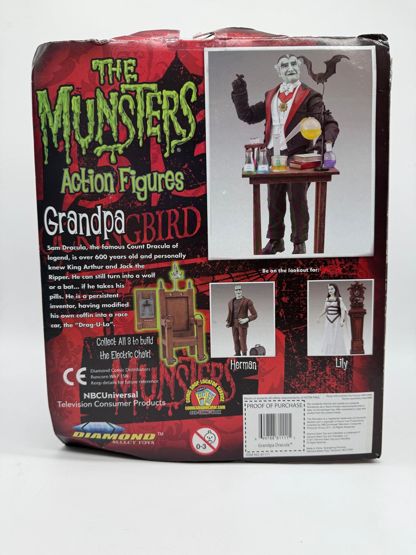 The Monsters Grandpa 2011 Diamond Select Toys and Collectables