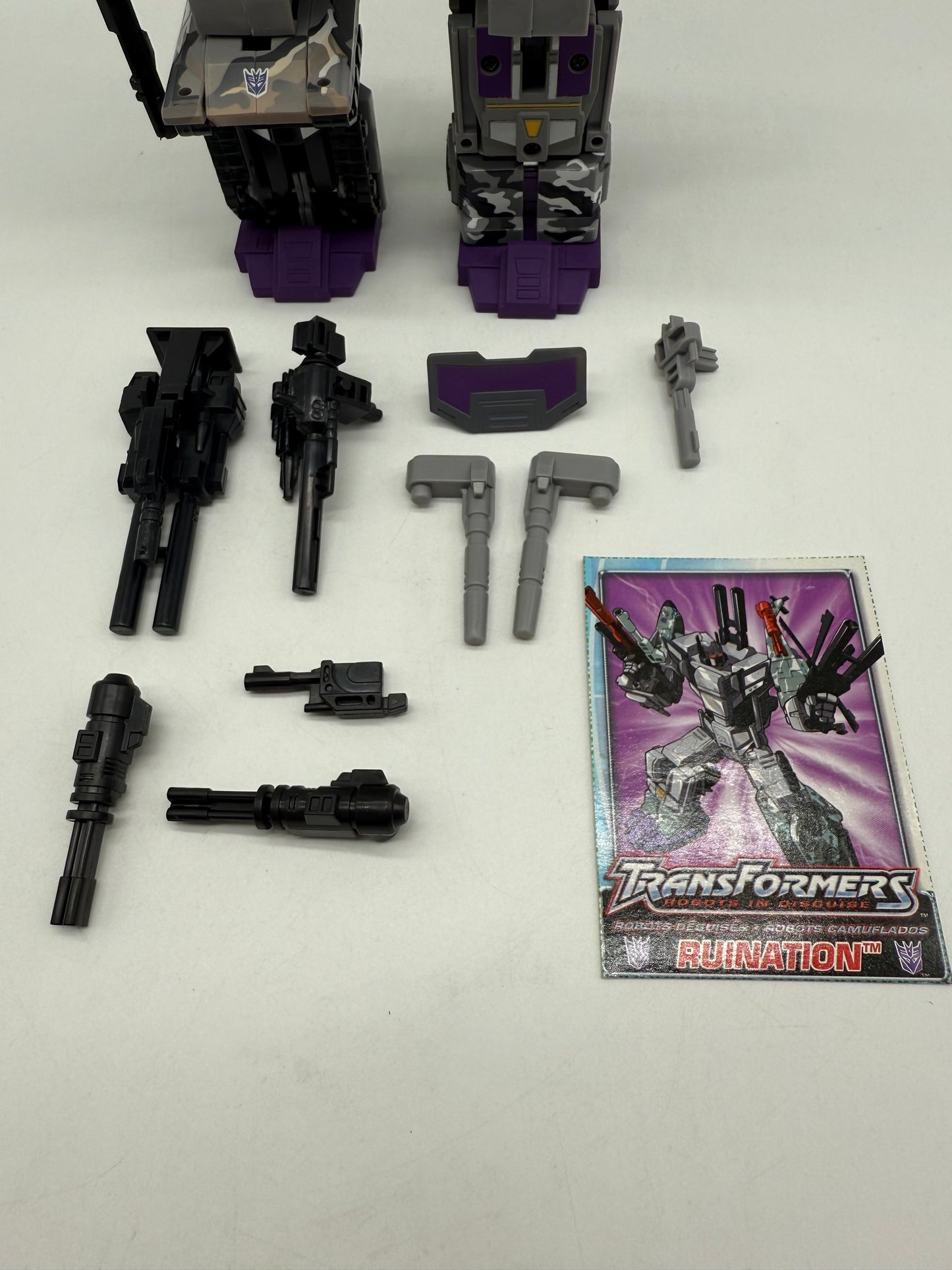 Transformers RID Combiners Gift Set Only Ruination 2003 Hasbro
