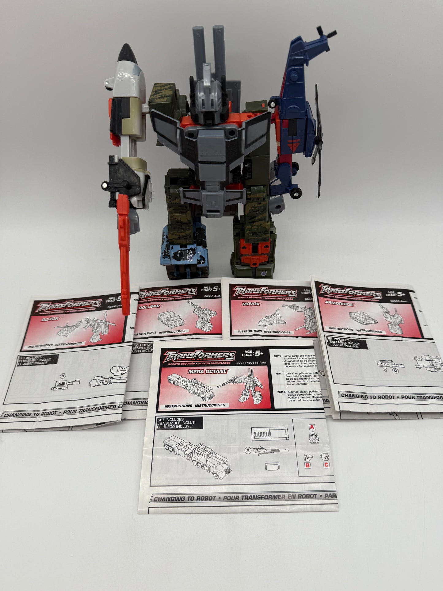 Transformers Combiner Commandos (Ruination) 2001 Hasbro