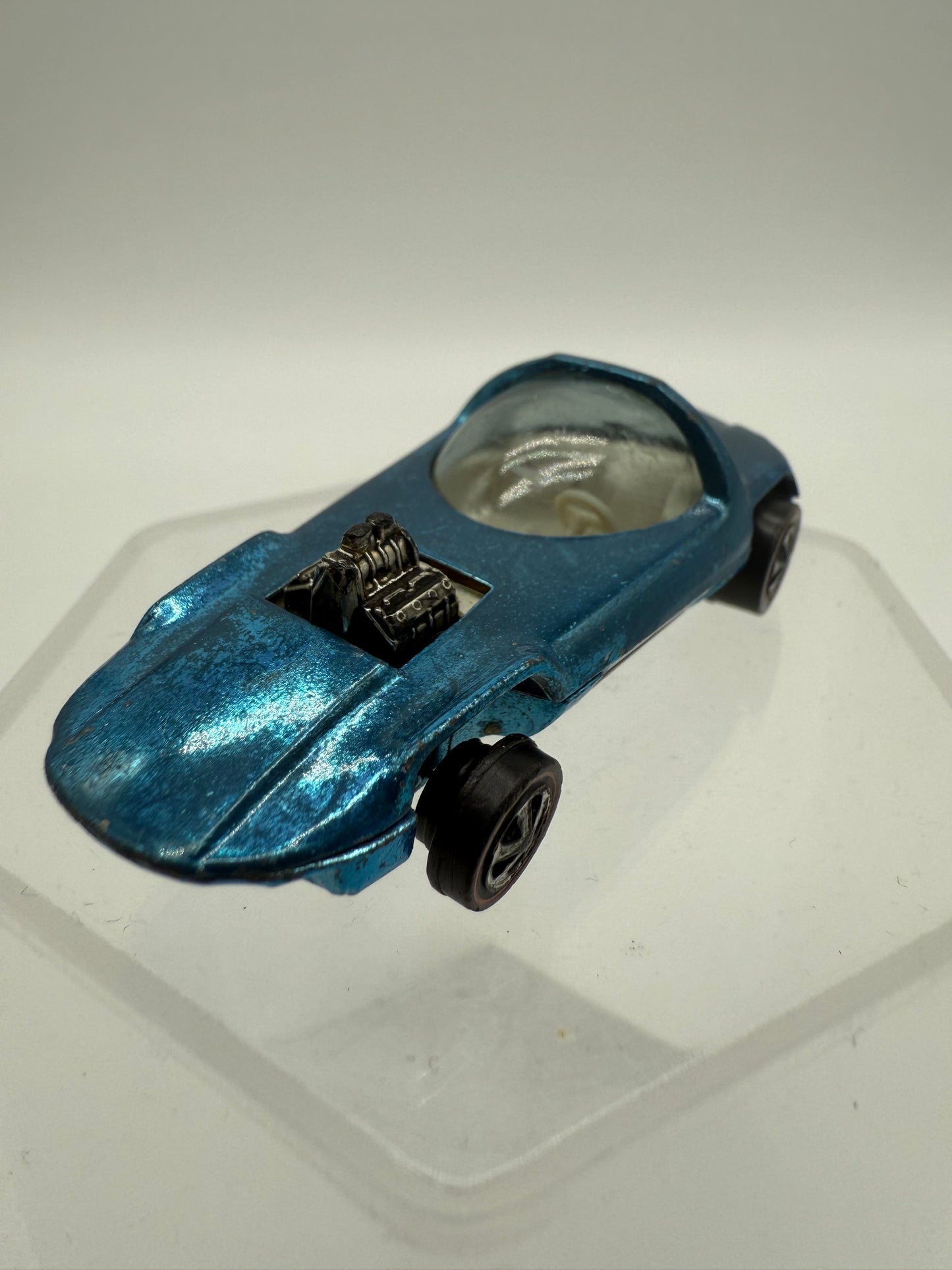 Hot Wheels Vintage Sweet 16 Redline Silhousette (Blue) 1967 Mattel