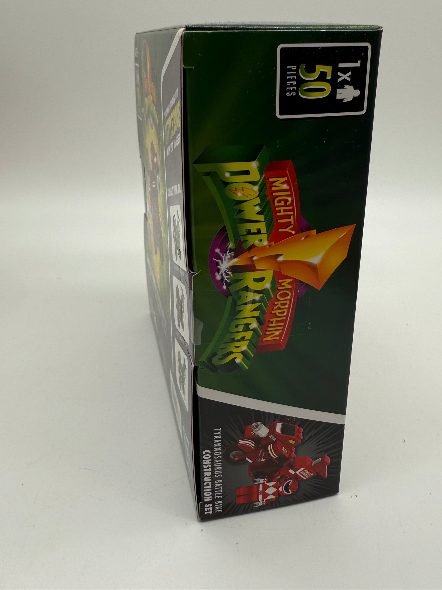 Mighty Morphin Power Rangers Battle Bike Construction Set 50 pcs. 2021 Hasbro (Red)