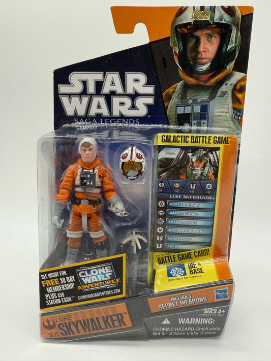 Hasbro 2010 Star Wars Sage Legends Luke Skywalker SL21