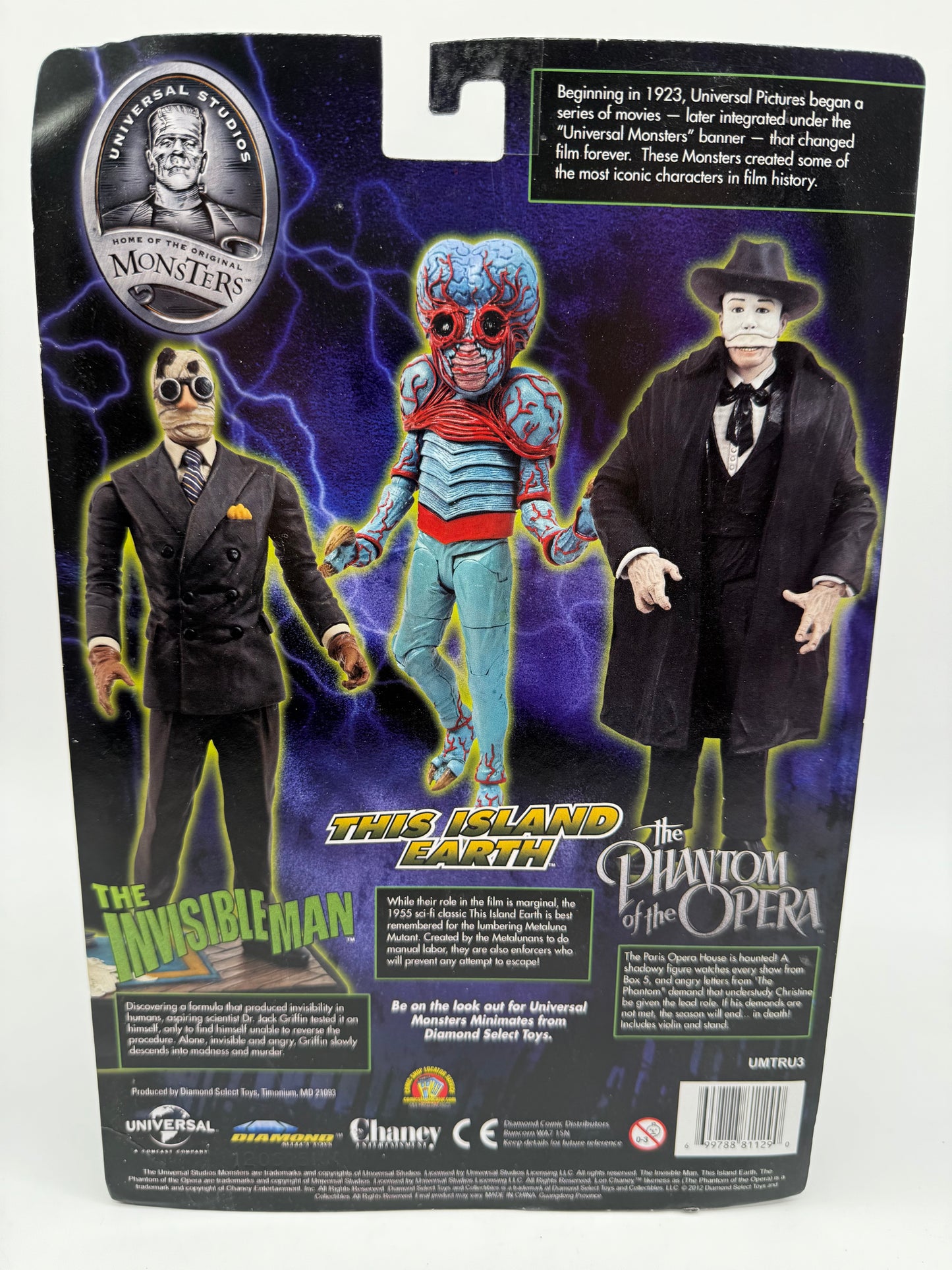 Home of The Original Monsters The Phantom of The Opera 2012 Diamond Select Toys