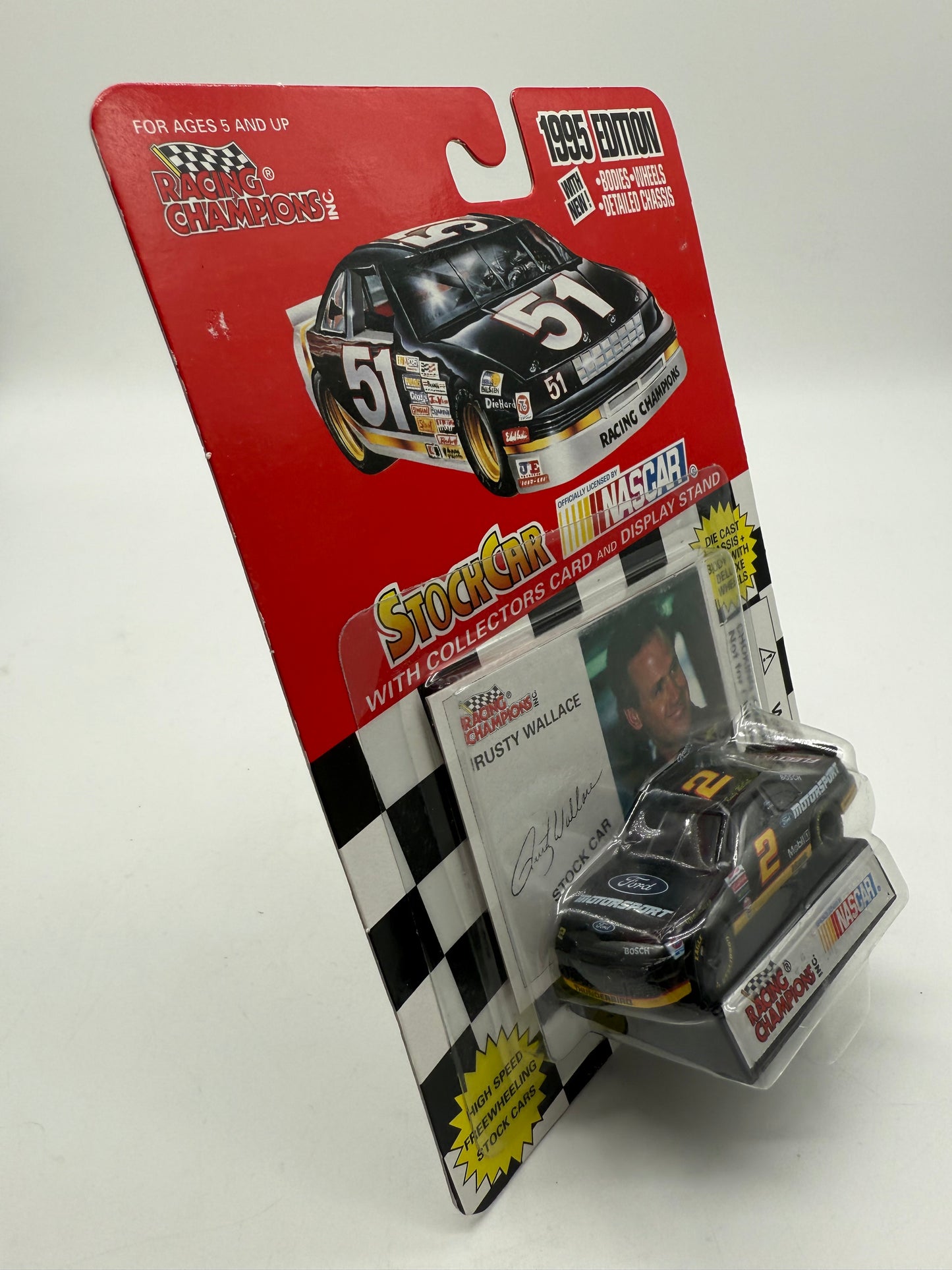 NASCAR Racing Champions Rusty Wallace 1995 Glen Ellyn