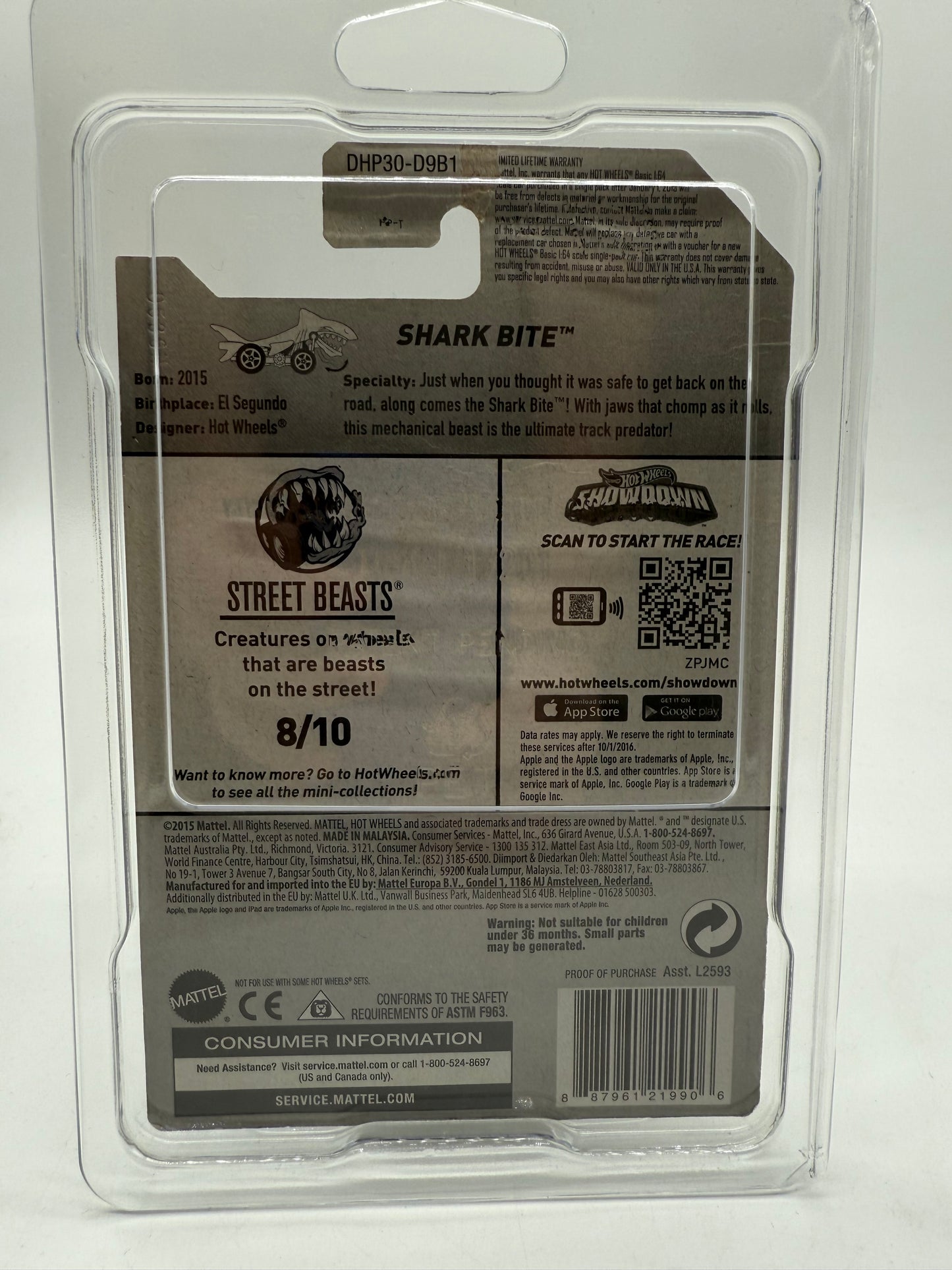 Hot Wheels Shark Bite 2015 Mattel