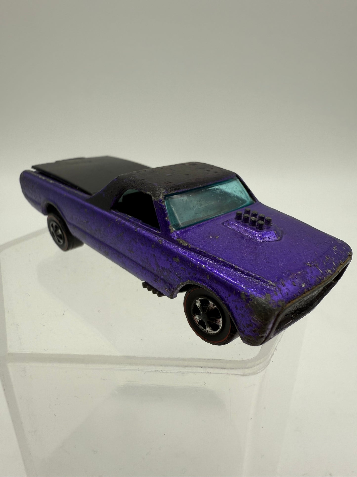 Hot Wheels Vintage Redline Sweet 16 Custom Fleetside (Purple) 1967 Mattel