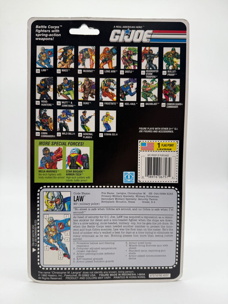 G.I. Joe Battle Corps Dial Tone Communications Expert 1992 Hasbro
