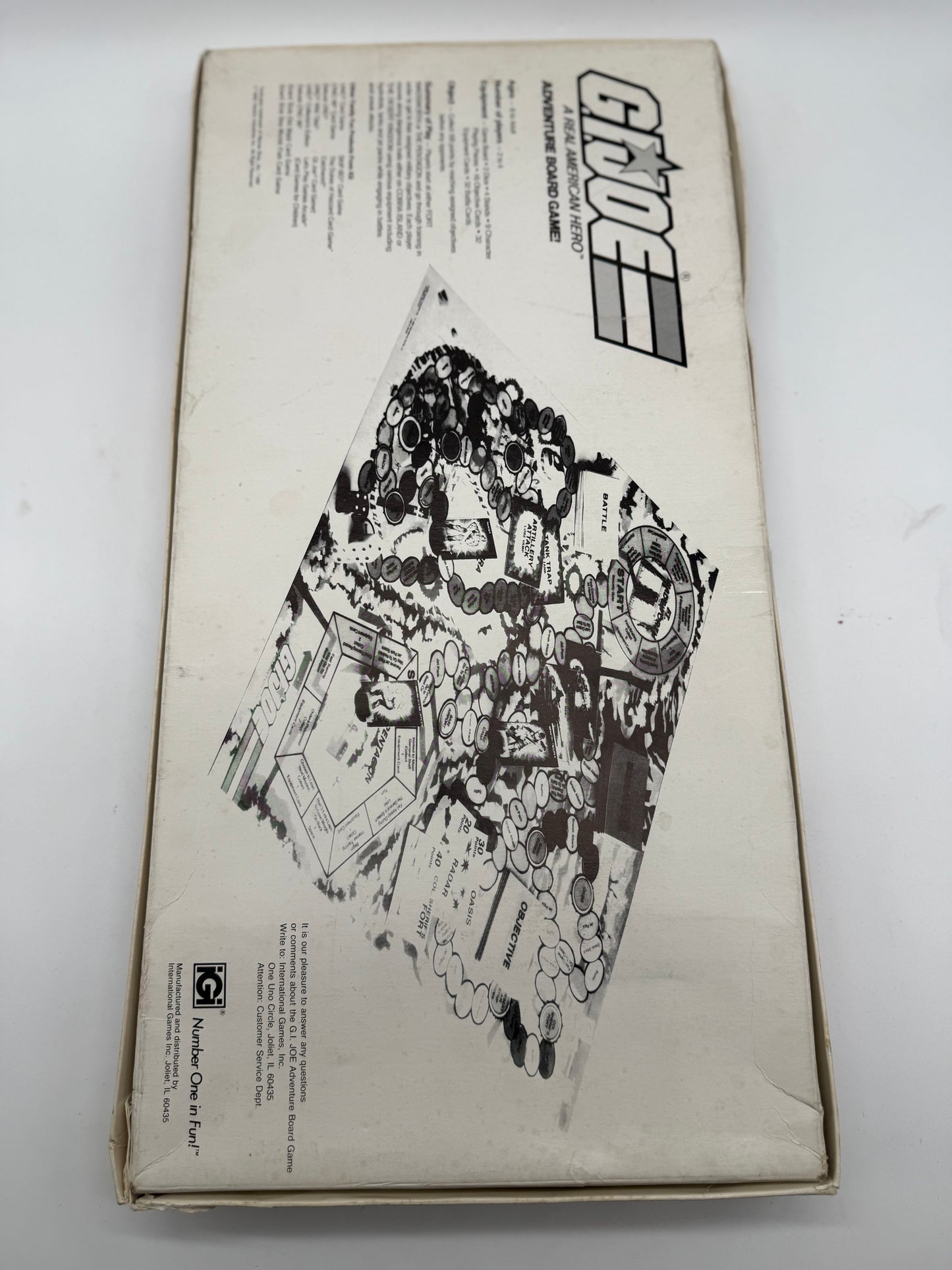 G.I. Joe Adventure Game Board 1981 Hasbro