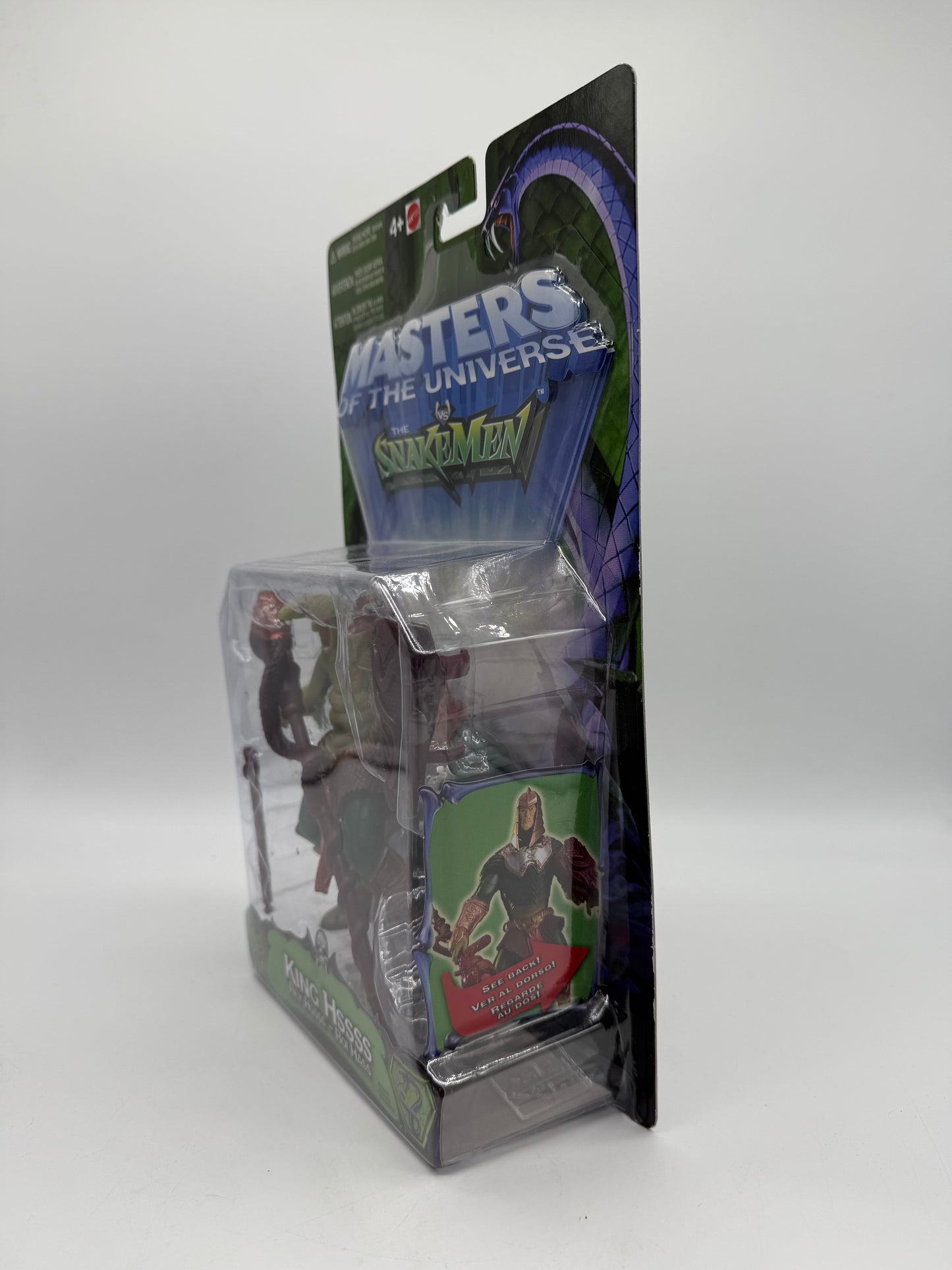 Master of The Universe King Hssss Rey Hssss-Roi Hass 2003 Mattel