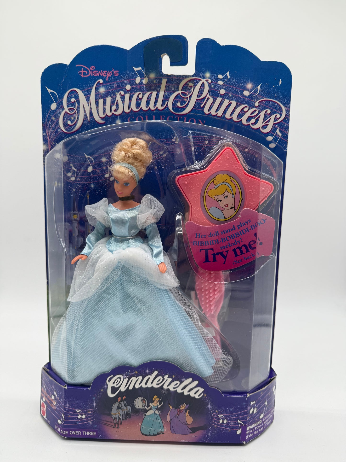 Disney's Musical Princess Cinderella 1994 Mattel