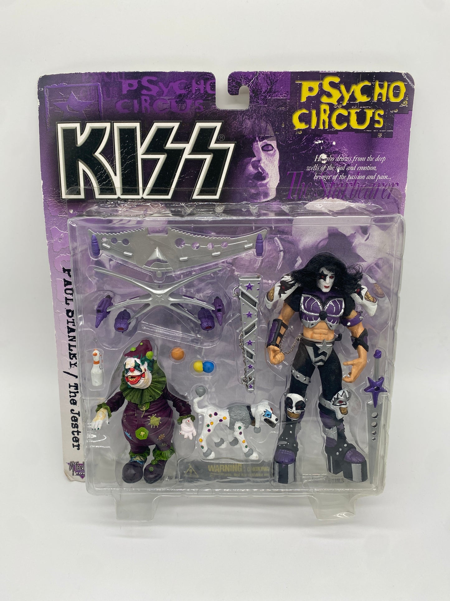 McFarlane Toys KISS Psycho Circus Lot of 4 The Animal Wrangler Action Figures