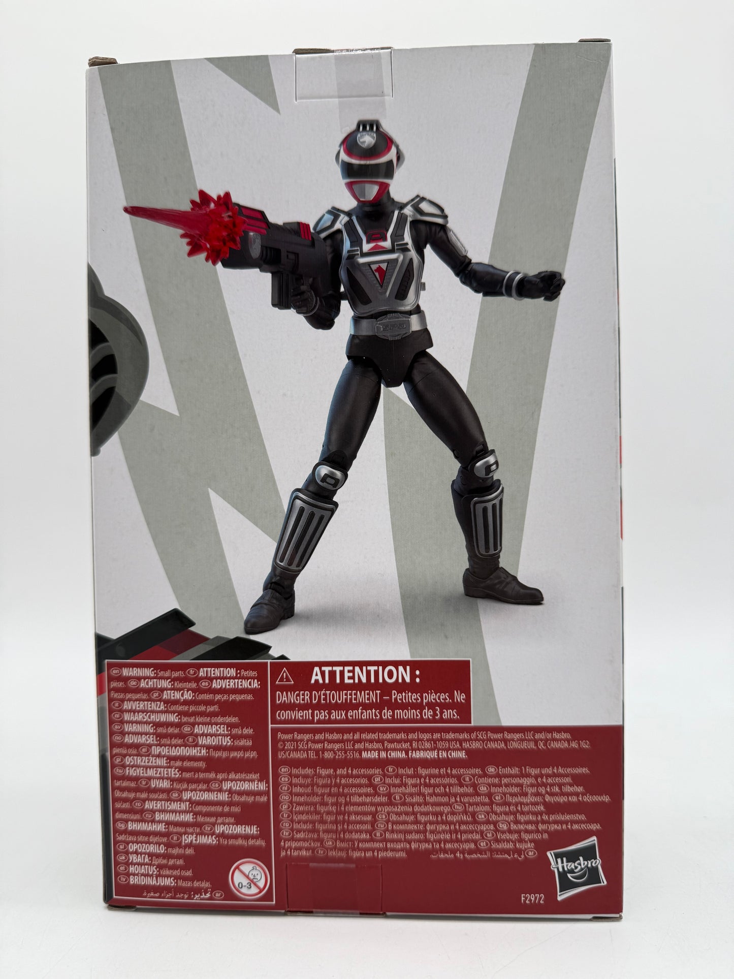 Power Rangers Lightning S.P.D. A-Squad Red Ranger 2021 Hasbro