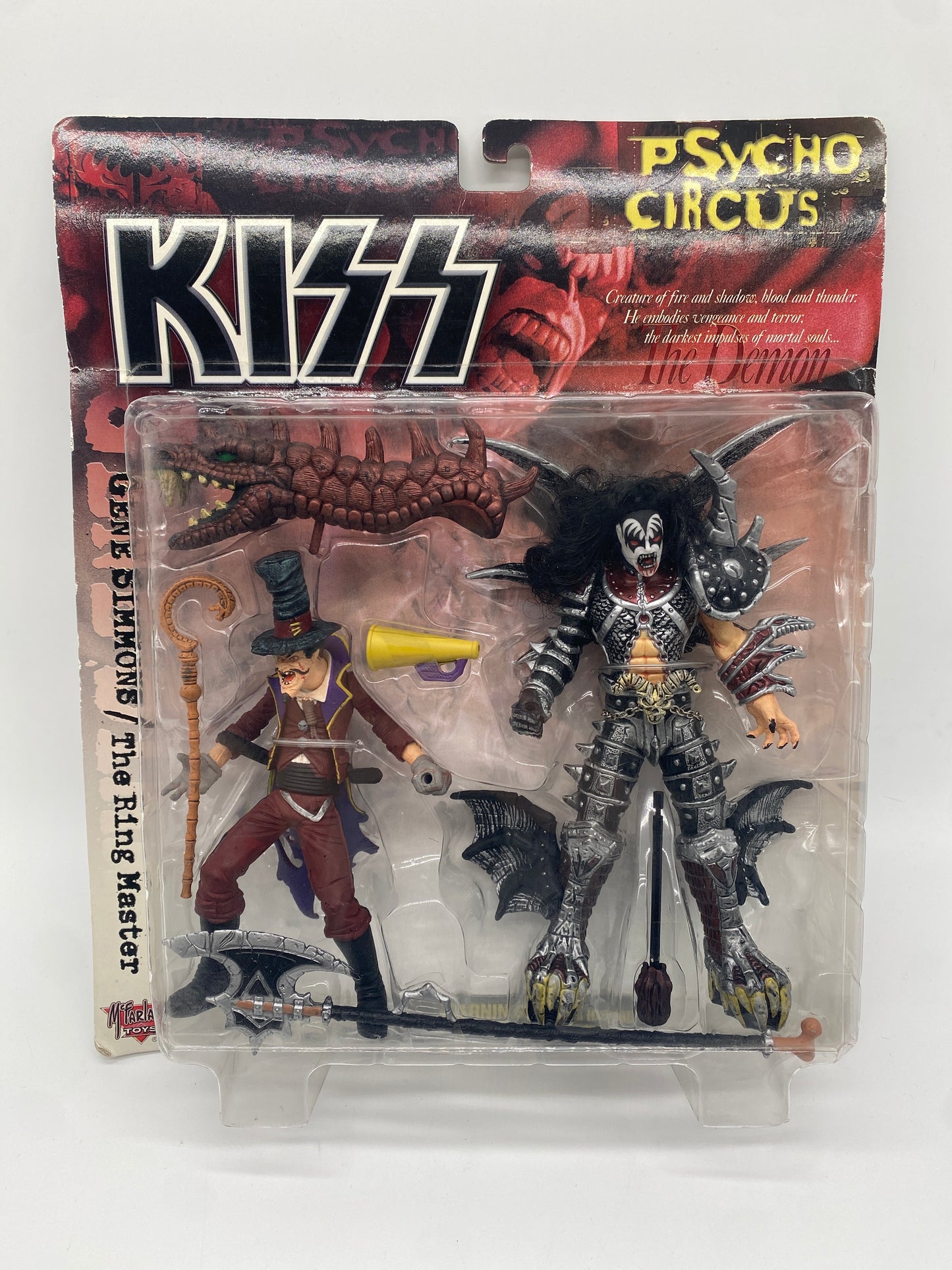 McFarlane Toys KISS Psycho Circus Lot of 4 The Animal Wrangler Action Figures