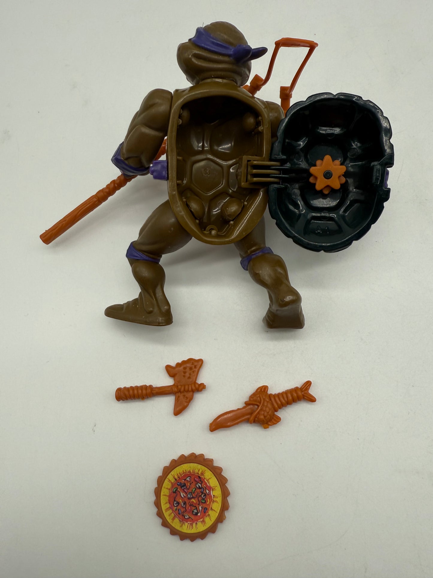 TMNT Vintage Donatello Storage Shell 1990 Playmates