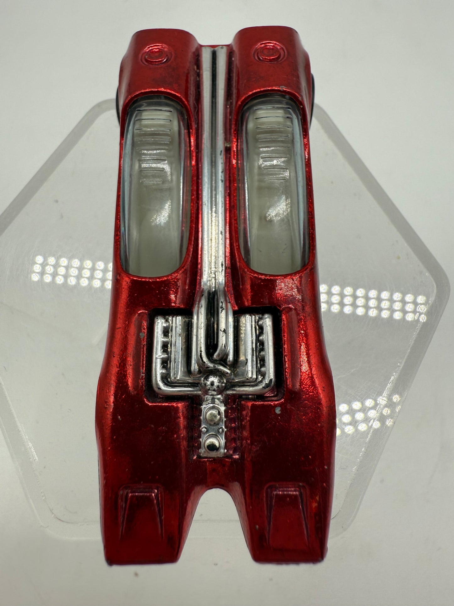 Hot Wheels Vintage 1968 Redline Splittin' Image Red Car Loose