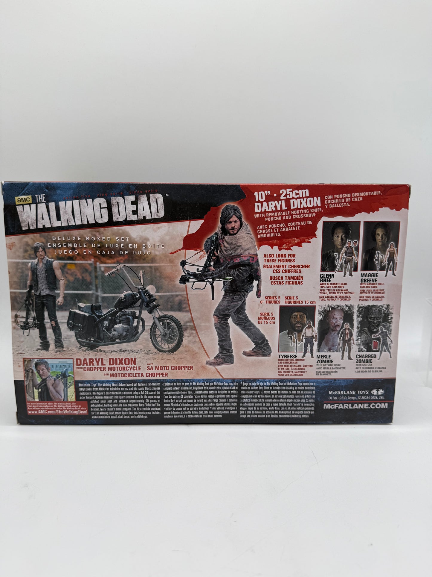 The Walking Dead Daryl Dixon with Chopper 2014 McFarlane