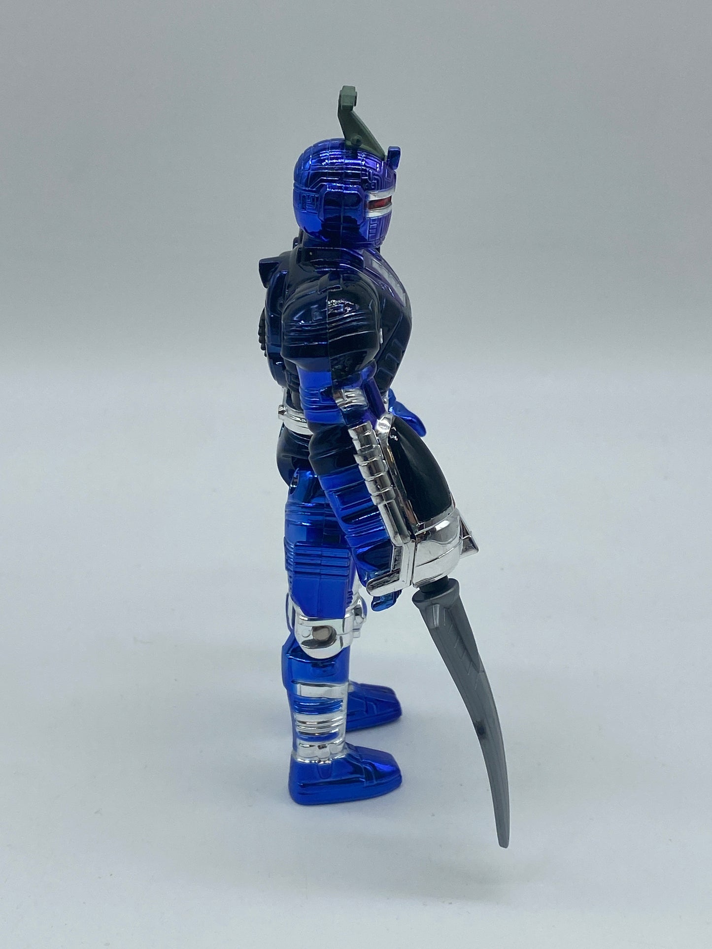 Bandai Beetleborgs 1997 Blue Stinger Action Figure