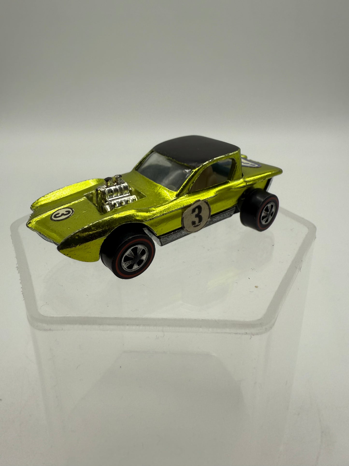 Hot Wheels Vintage Sweet 16 Redline Python (Antifreeze Green) 1969 Mattel