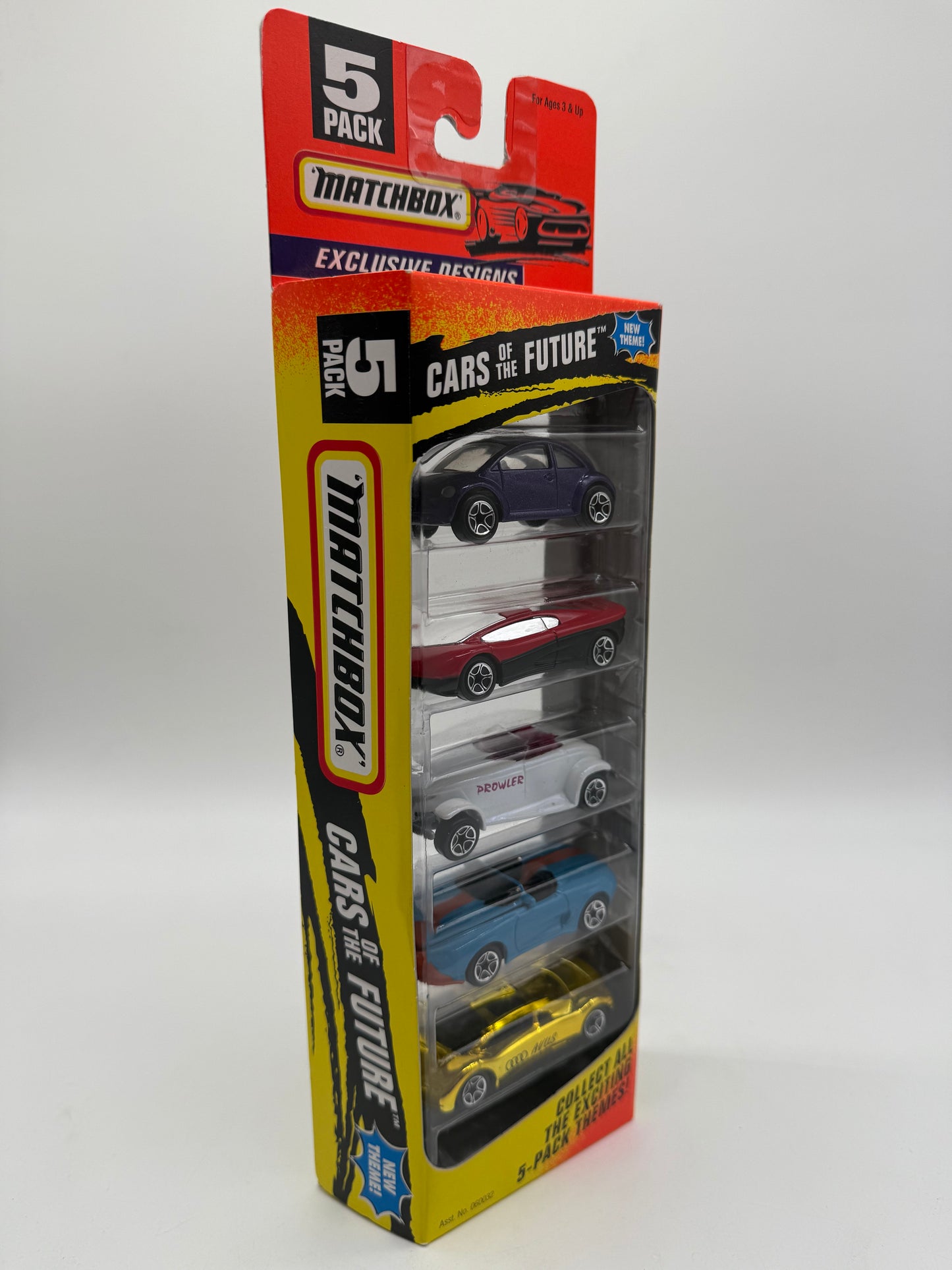 Matchbox 5 Pack Cars of The Future 1996 Matchbox Toys