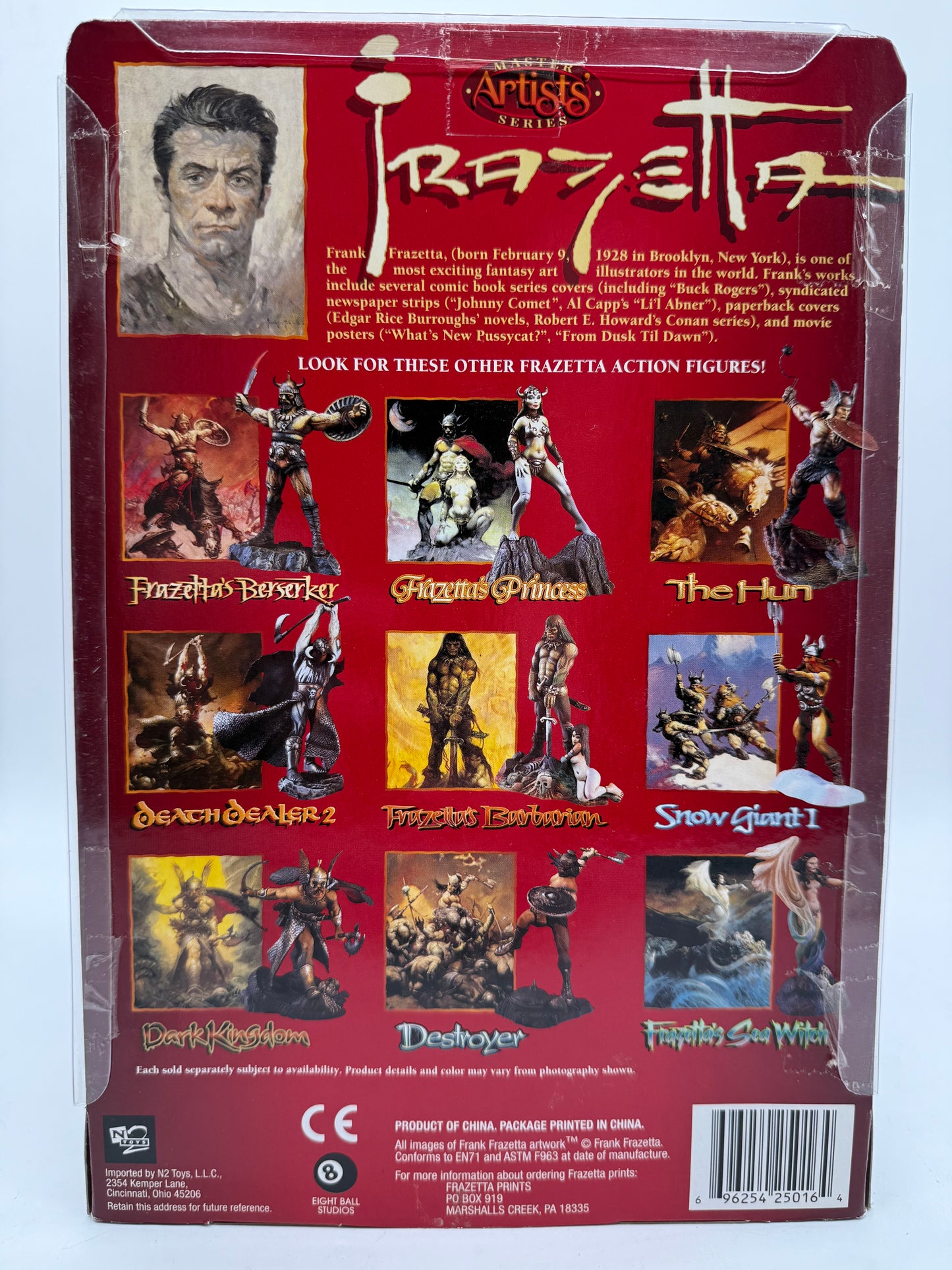 Master Artists Series Frazetta's Sea Witch 1999 N2 Toys