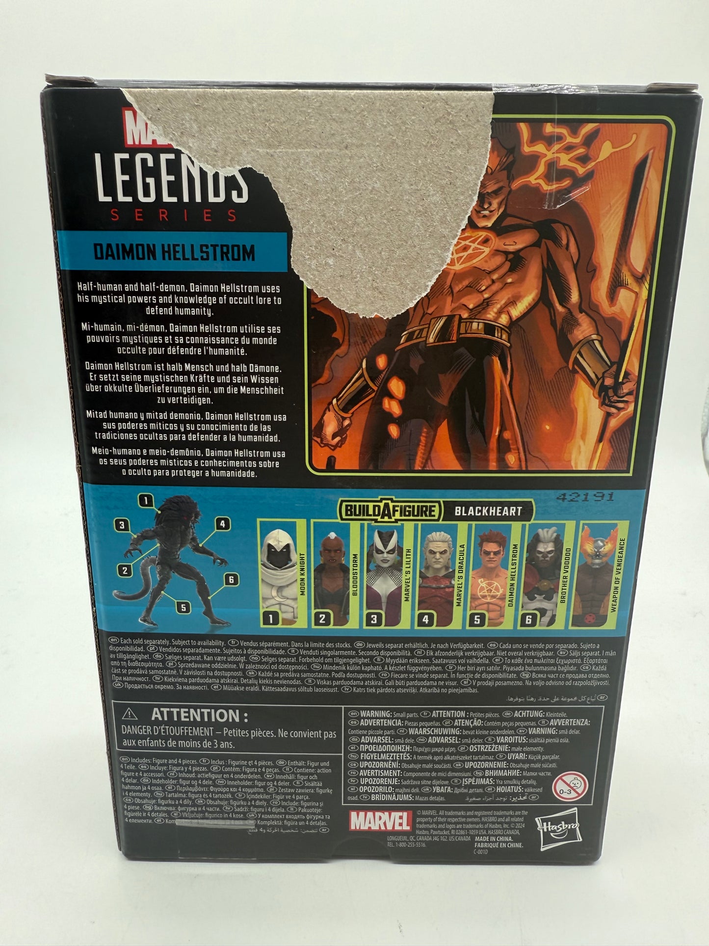 Marvel Strage Tales Daimon Hellstrom 2024 Hasbro