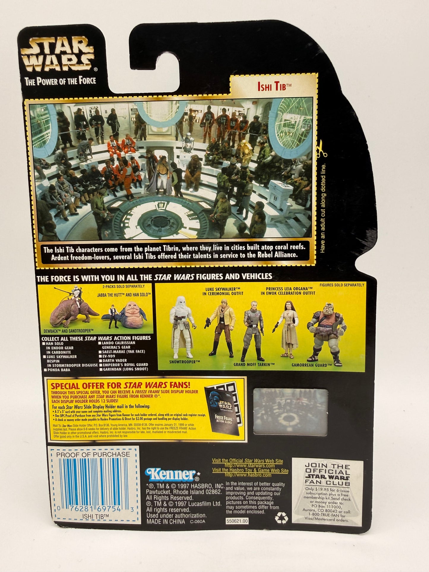 Hasbro 1997 Star Wars The Power of the Force Ishi Tib