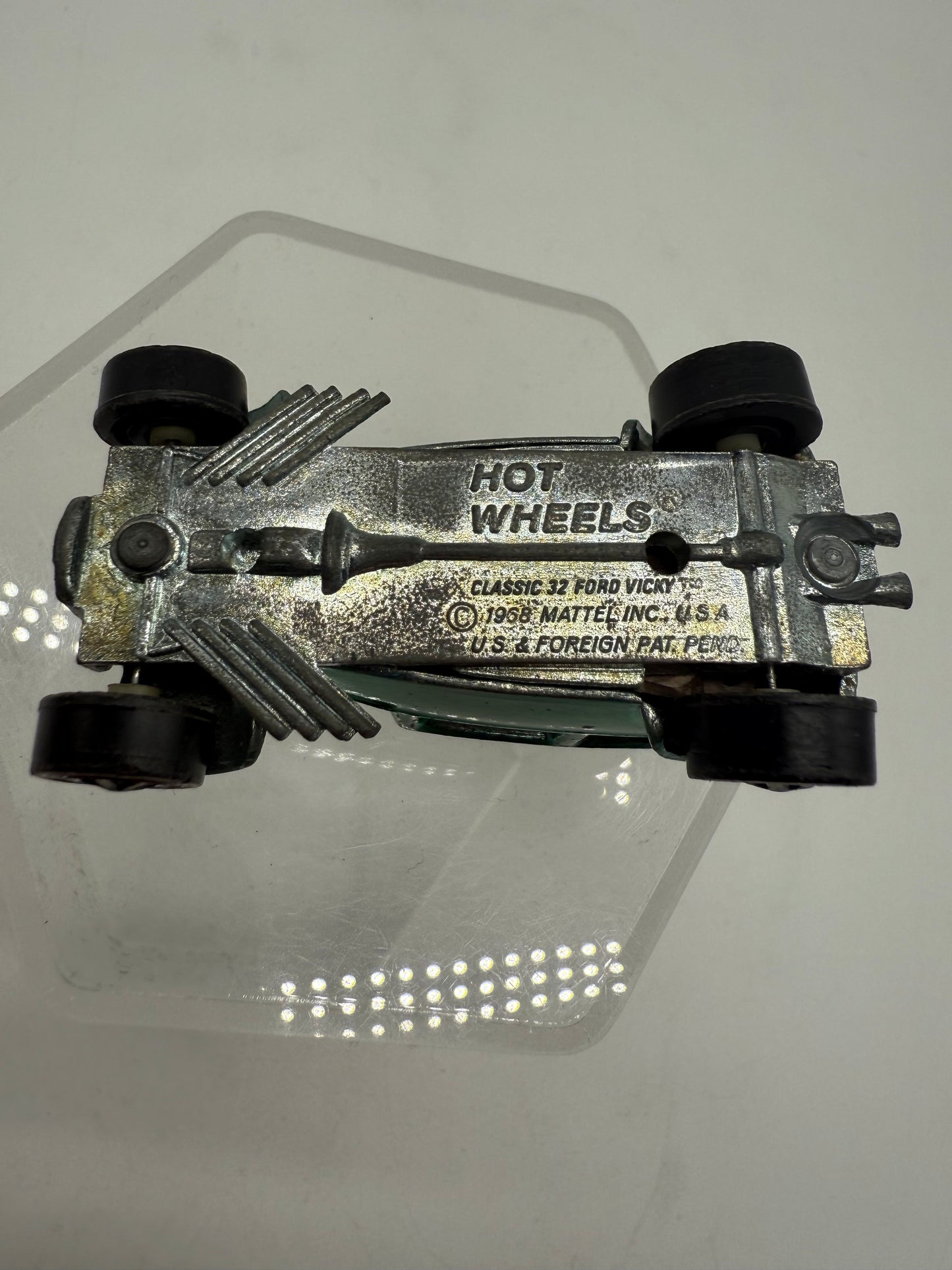 Hot Wheels Vintage Redline '32 Ford Vicky (Green) 1968 Mattel