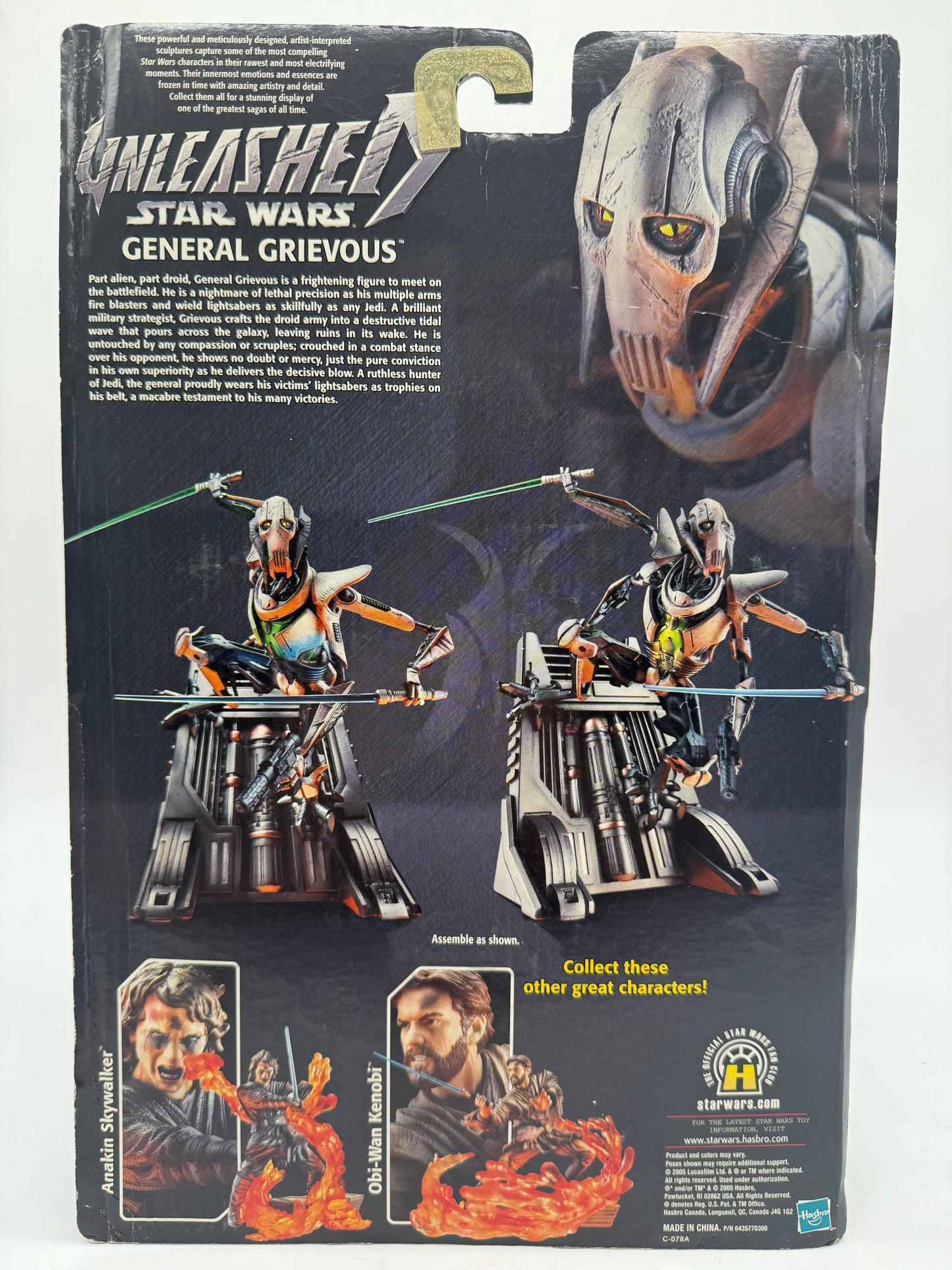 Star Wars Unleashed General Grievous 2005 Hasbro