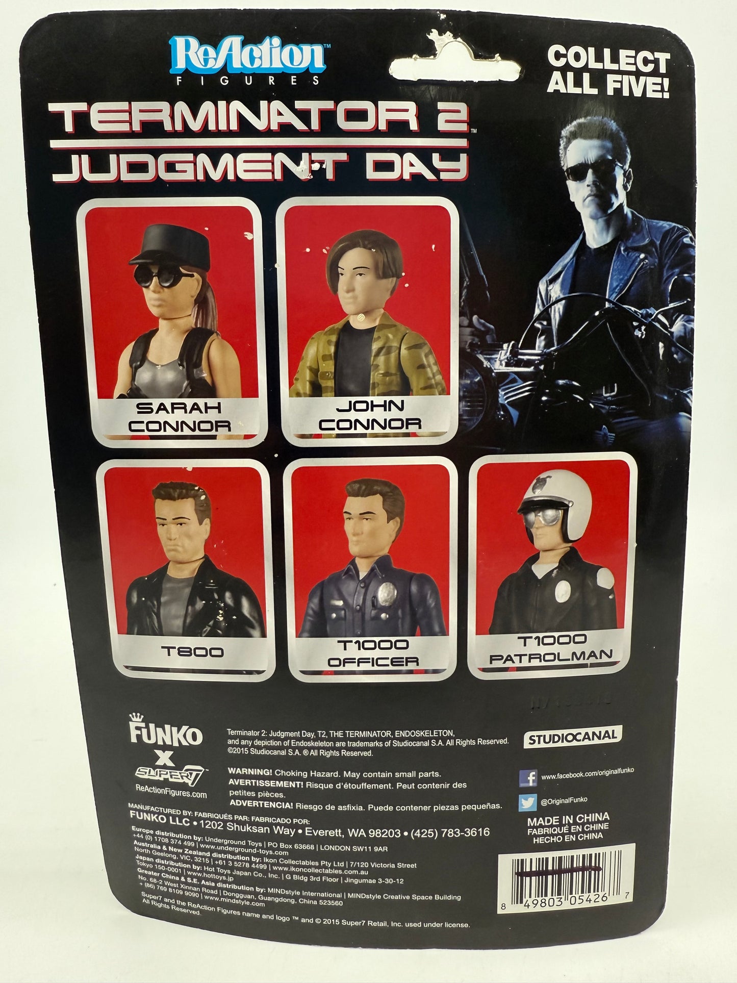 Terminator T1000 With Hole In Head 2015 Super7